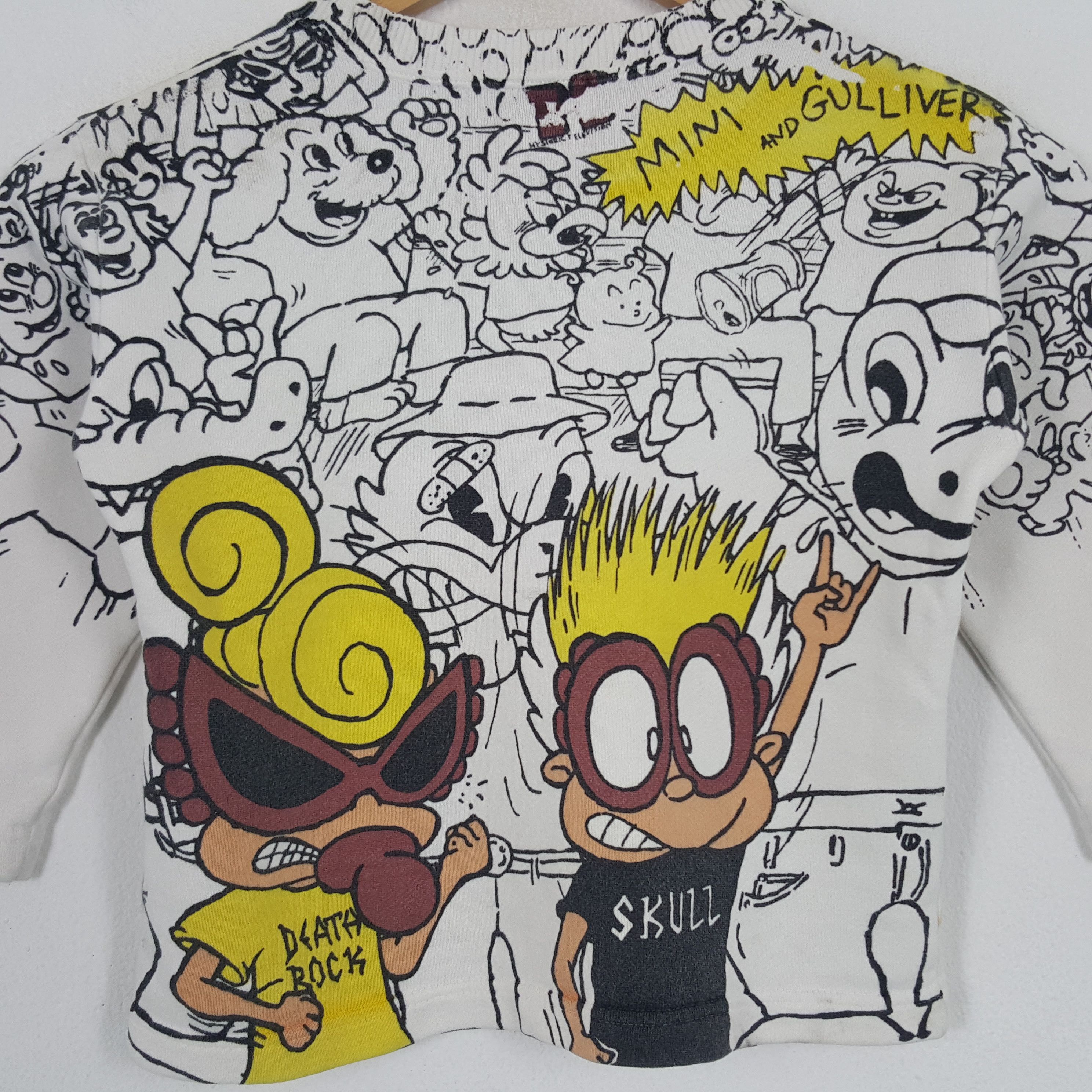 Hysteric Glamour × Japanese Brand × Vintage Vintage Hysteric Glamour Japanese Cartoon Fullprint Tshirt Size US XS / EU 42 / 0 - 4 Thumbnail