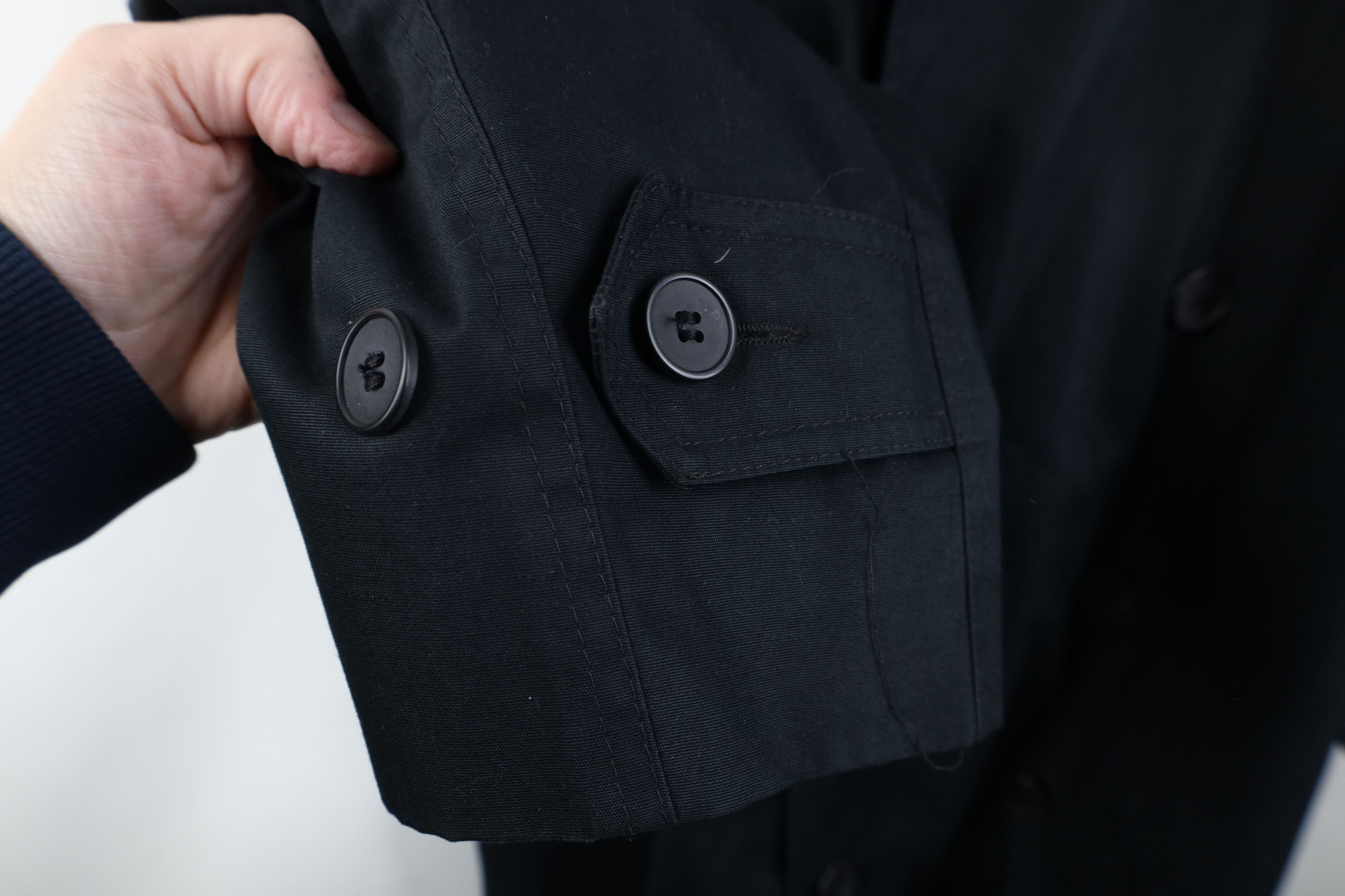Vintage Vintage 90s Streetwear Breasted Trench Coat Jacket USA Size US XXL / EU 58 / 5 - 8 Thumbnail
