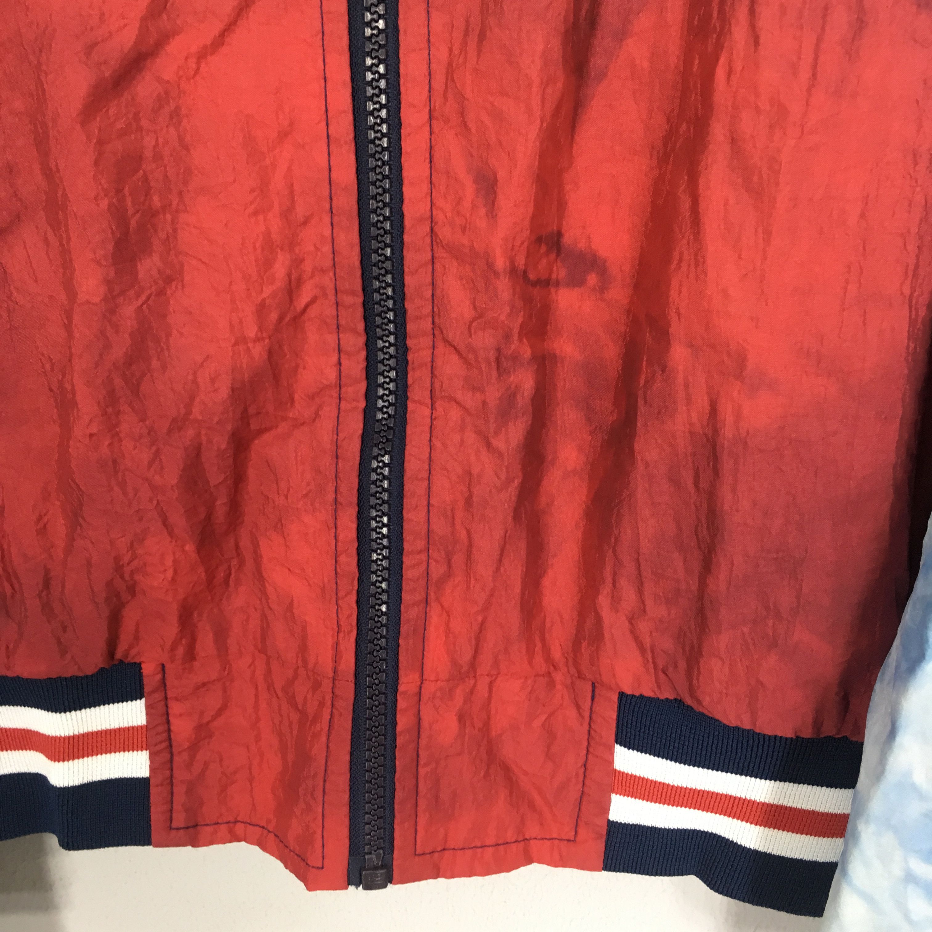 MLB Vintage 90's Atlanta Braves MLB Distressed Jacket Size US L / EU 52-54 / 3 - 7 Thumbnail