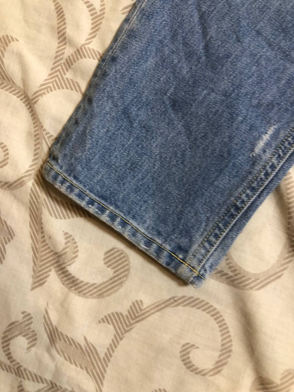G-Star G-Star RAW 3301 Distressed Wash Heavy Fade & Paint Archive Size US 32 / EU 48 - 4 Thumbnail