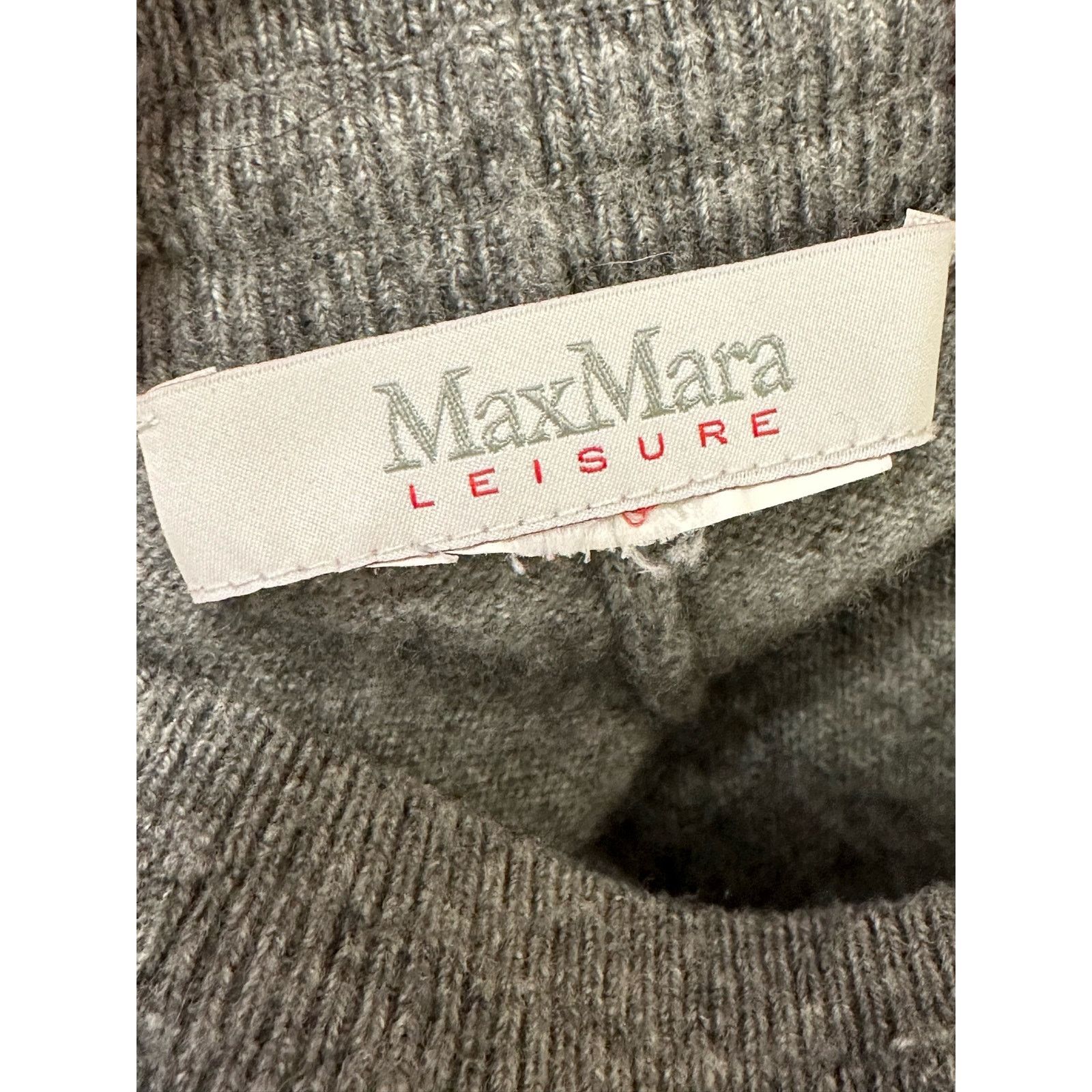 Max Mara Max Mara Leisure gray cashmere lounge pants size Large Size 32" / US 10 / IT 46 - 3 Thumbnail