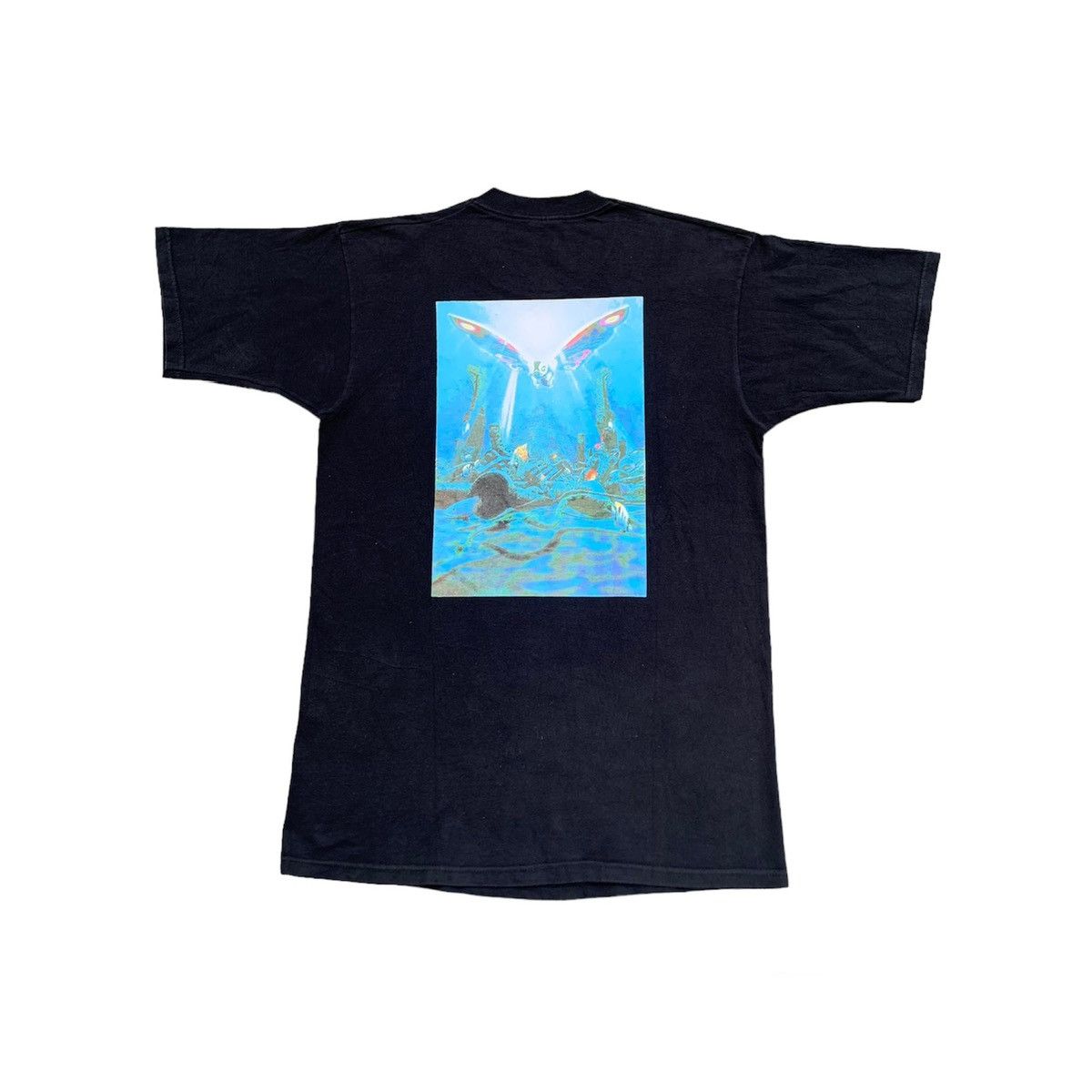 Vintage 90s Rebirth Of Mothra II Toho Movie Promo Tshirt