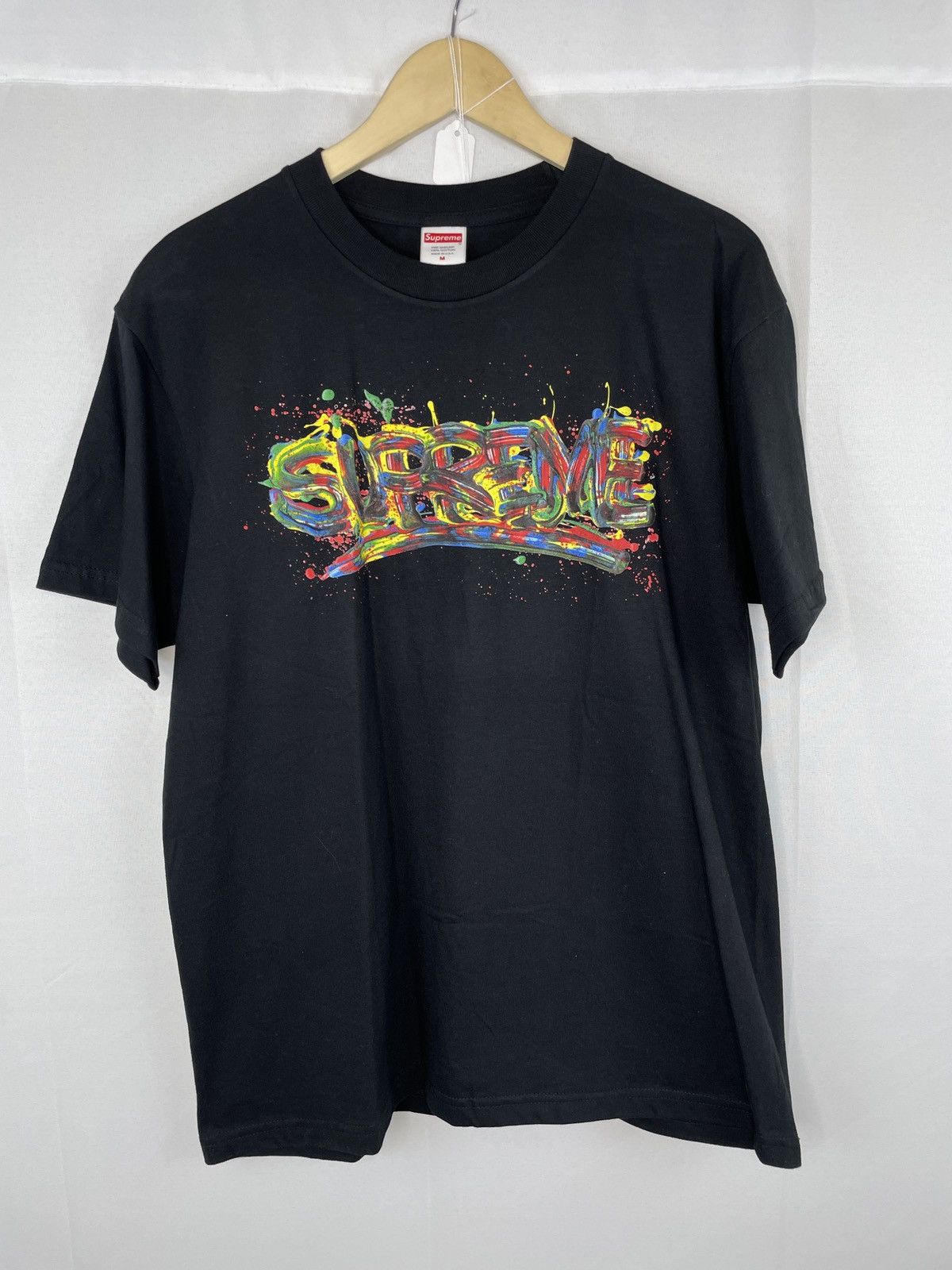 Supreme Supreme “Paint Logo” Tee Size US M / EU 48-50 / 2 - 1 Thumbnail