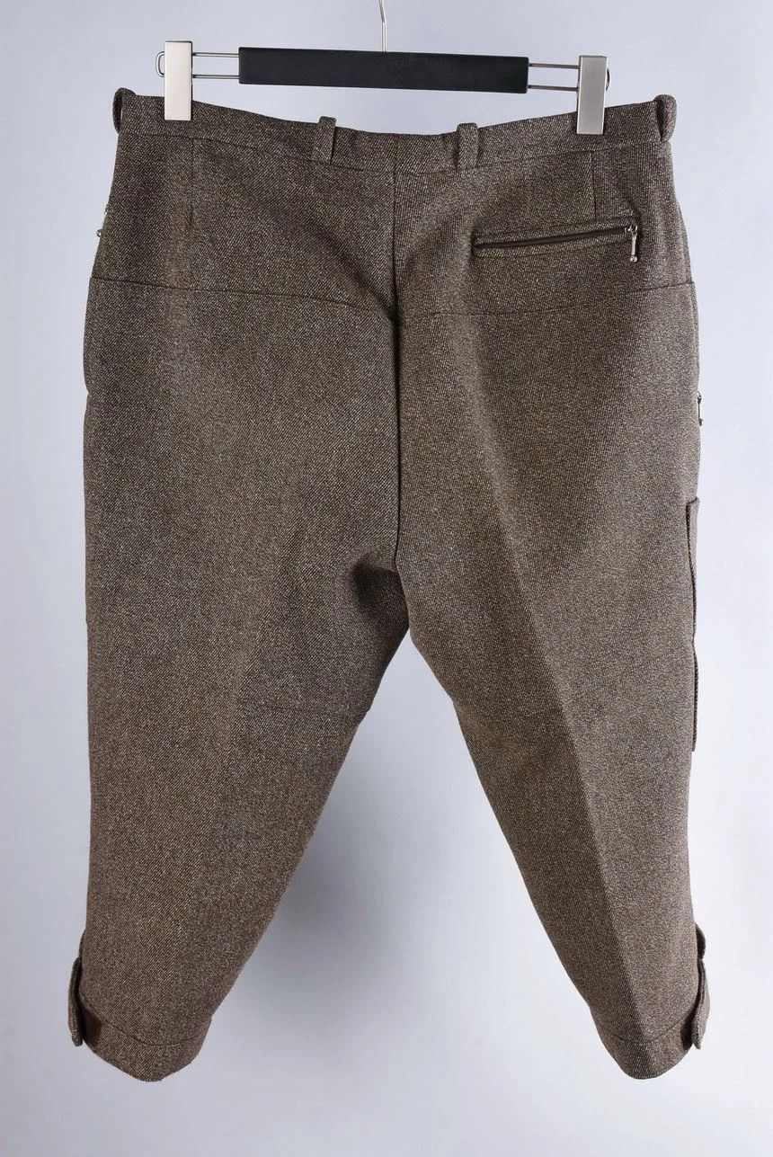 Moncler Moncler Grenoble Vintage Wool Blend Trousers Brown W35 / L20 Size US 30 / EU 46 - 2 Thumbnail