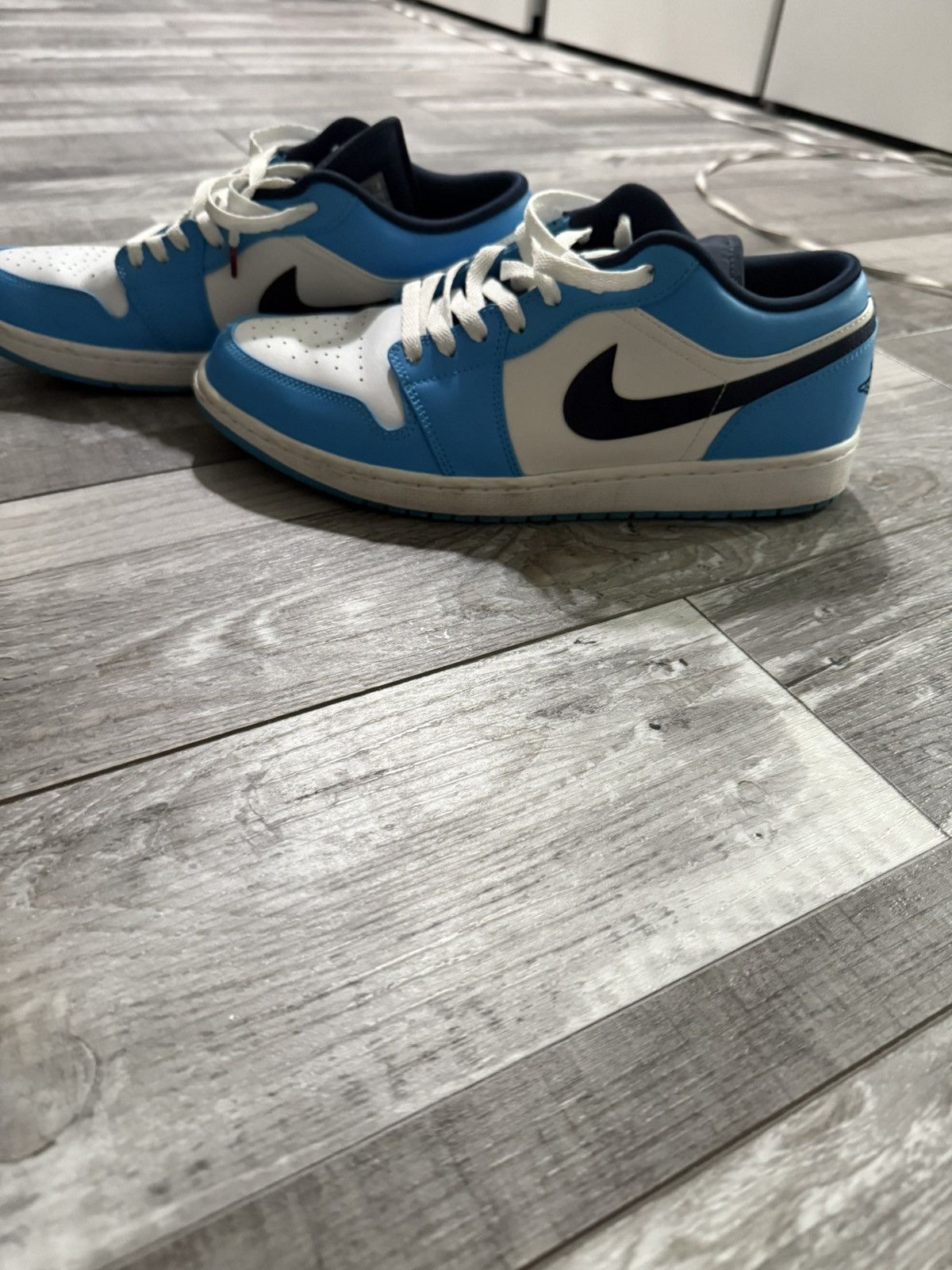 Jordan Brand Nike Air Jordan 1 Low UNC Size US 13 / EU 46 - 5 Thumbnail