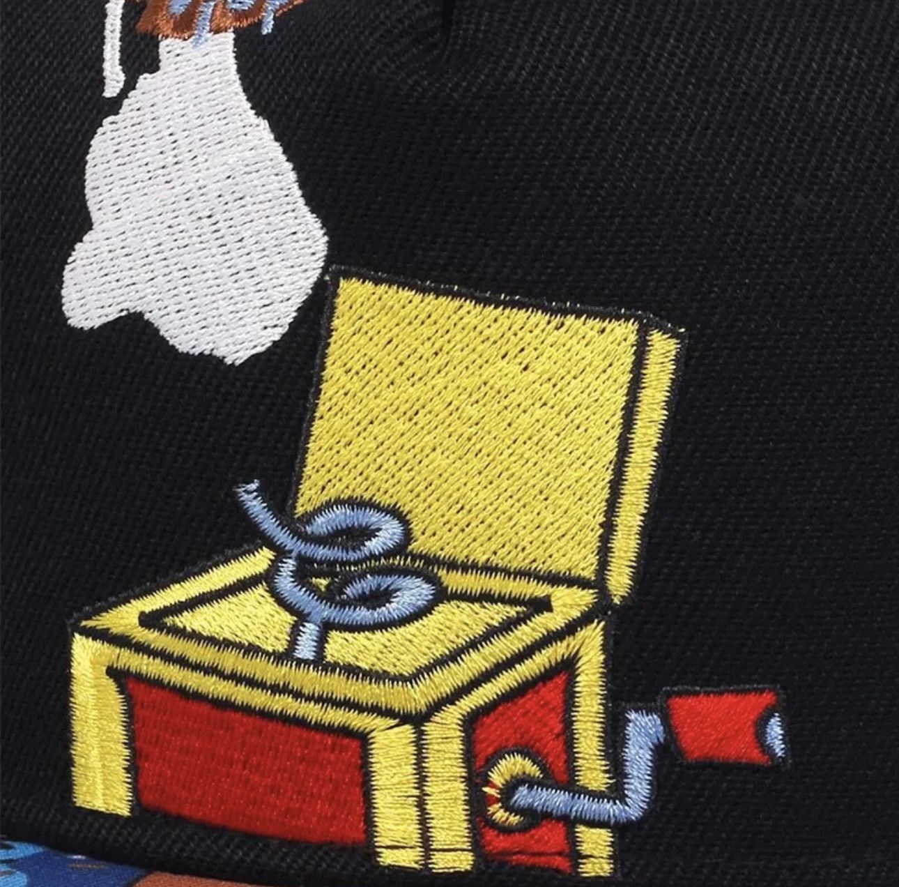 Designer Unisex Machine Fingers Embroidery Hip-hop Adjustable Casual Size ONE SIZE - 4 Thumbnail