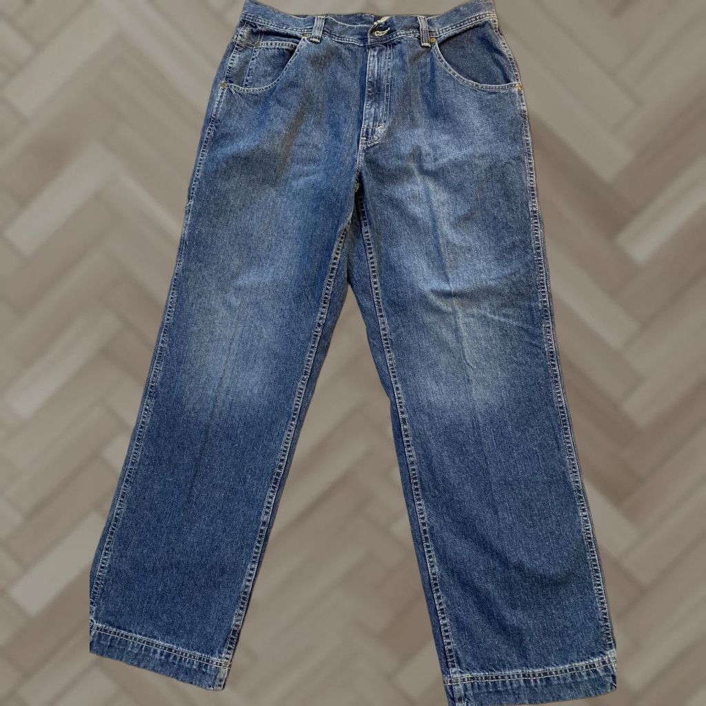 Eddie Bauer Eddie Bauer Jeans Men’s 36x32 Straight Leg Blue Denim Pants Regular Wash Mid Rise Pocketed 36 32 Mens Jeans Size US 36 / EU 52 - 1 Thumbnail