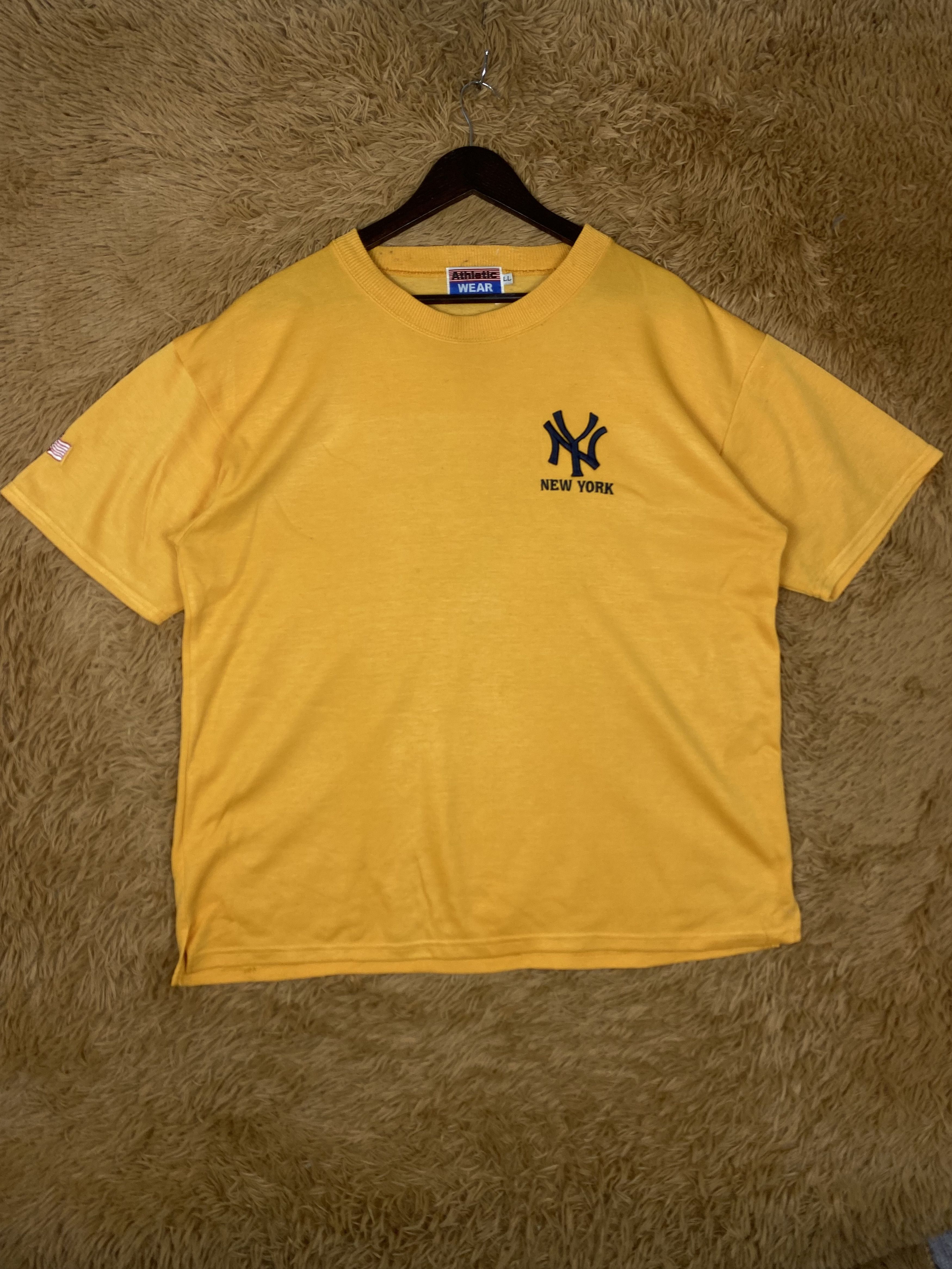 New York Yankees × Vintage Vintage Athletic New York T-Shirts PS0241 Size US L / EU 52-54 / 3 - 1 Thumbnail