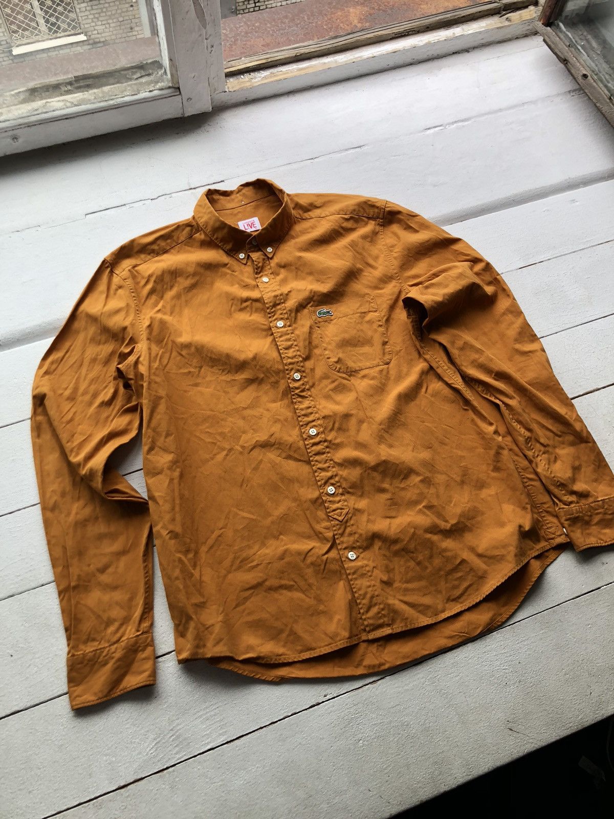 Lacoste Lacoste Very Rare Vintage Old money Shirt🐊 Size US L / EU 52-54 / 3 - 1 Thumbnail