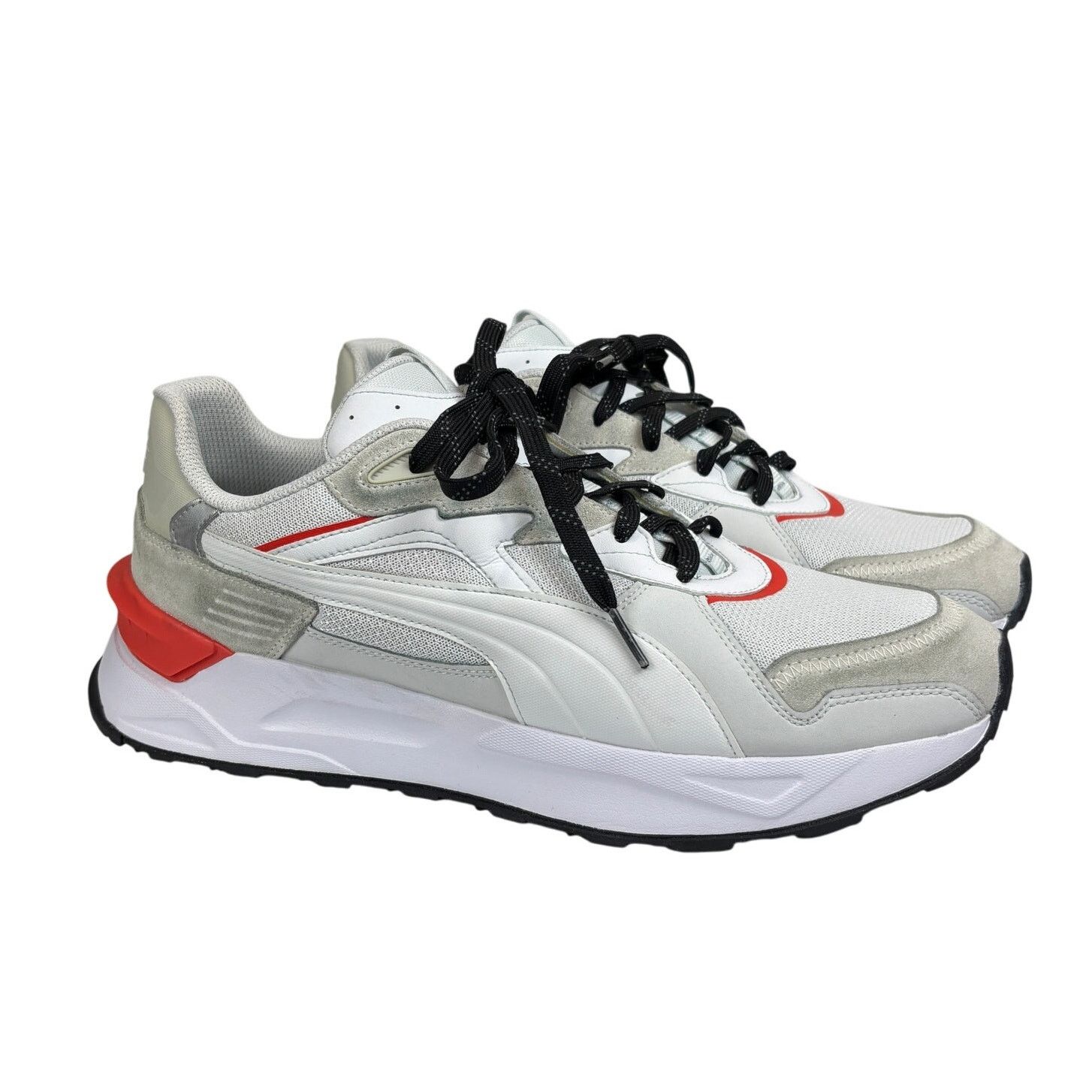 Puma Puma Mirage Sport Asphalt White Warm Earth Sneakers Men's 12 Size US 12 / EU 45 - 1 Thumbnail