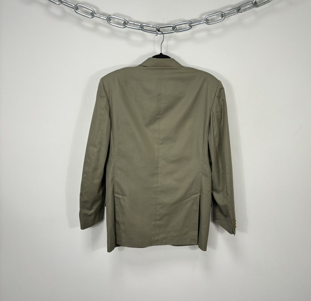 Burberry Vintage Burberry Davide Cenci Luxury Cotton Blazer Jacket Size 42R - 3 Thumbnail