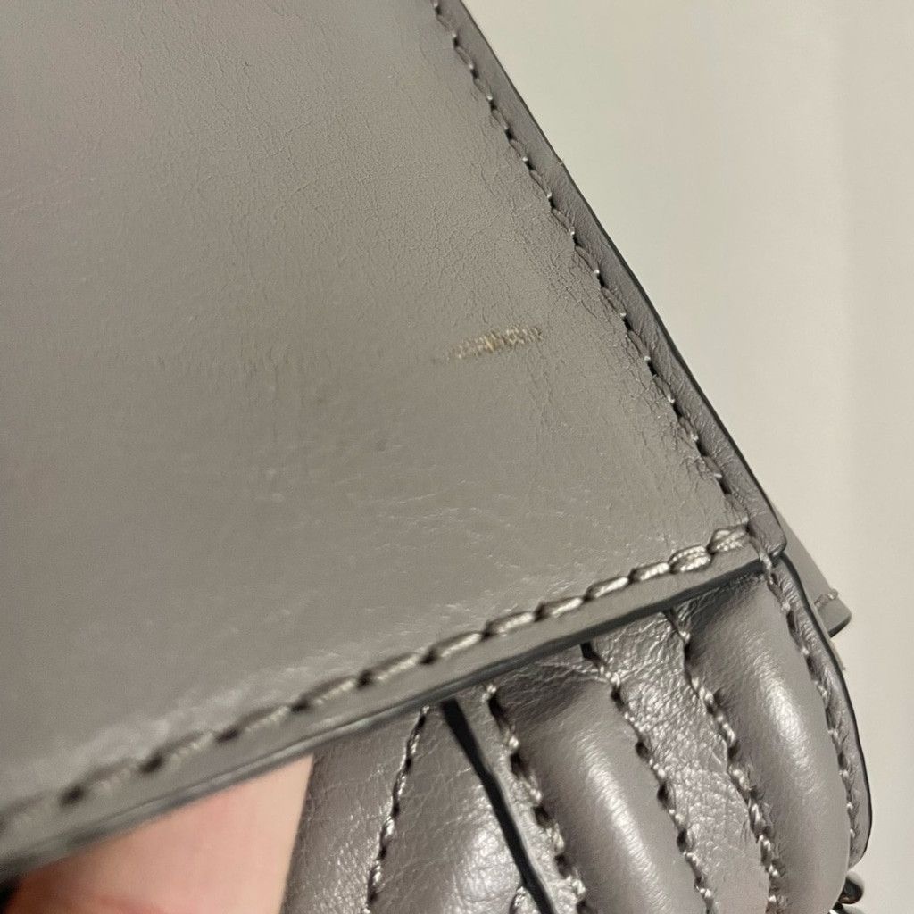 Rebecca Minkoff Rebecca Minkoff Grey Love Quilted Leather Crossbody Bag Size ONE SIZE - 15 Thumbnail