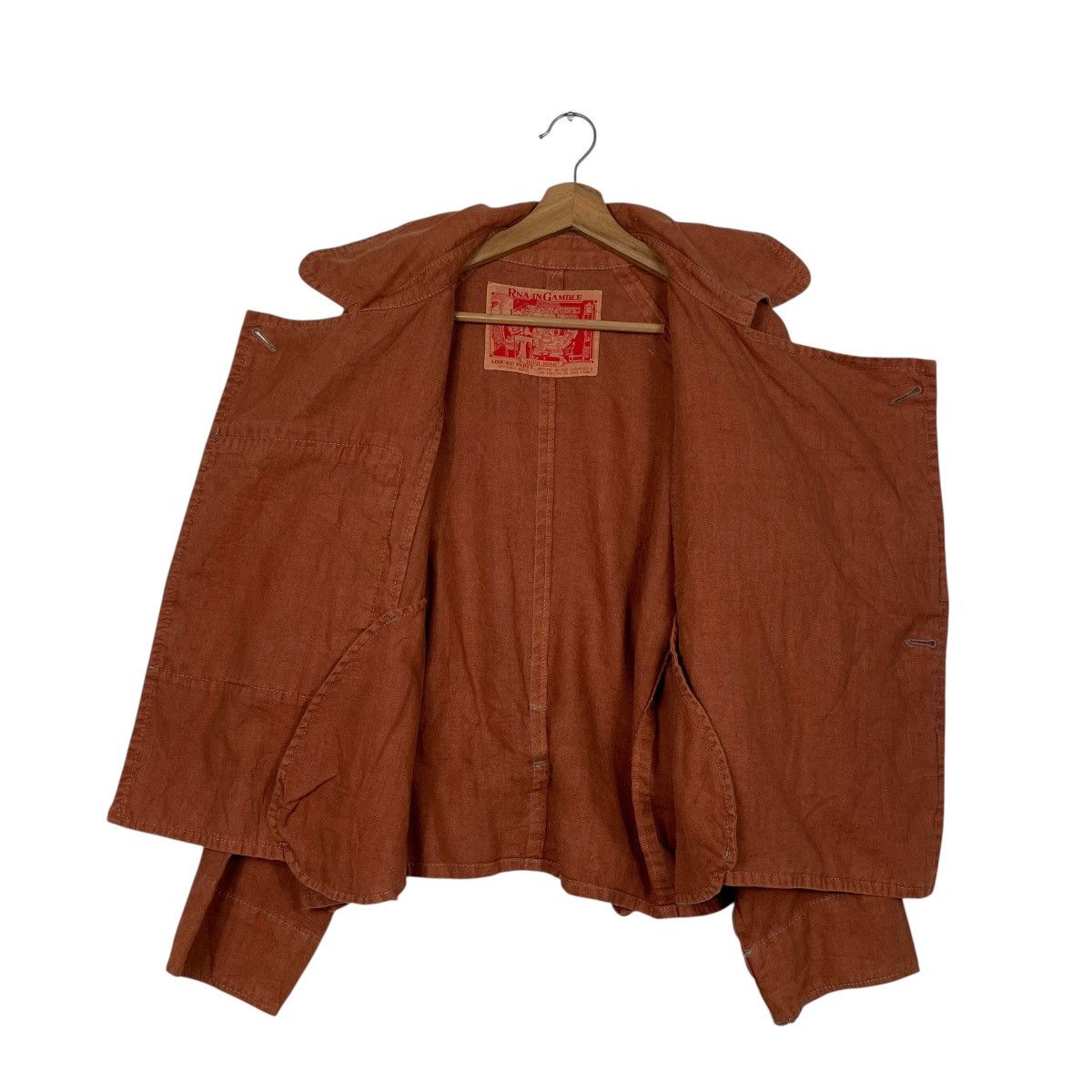 Japanese Brand RNA In Gamble Overlapping Frint Design Jacket Size US M / EU 48-50 / 2 - 11 Thumbnail