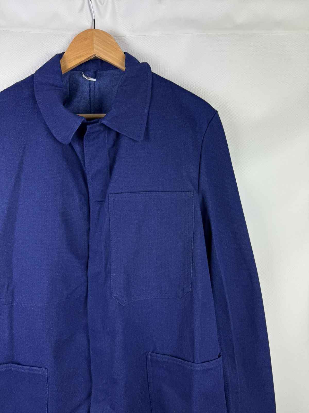 Le Laboureur Vintage French / German Sanforize Work Jacket Chore Coat Size US M / EU 48-50 / 2 - 5 Thumbnail