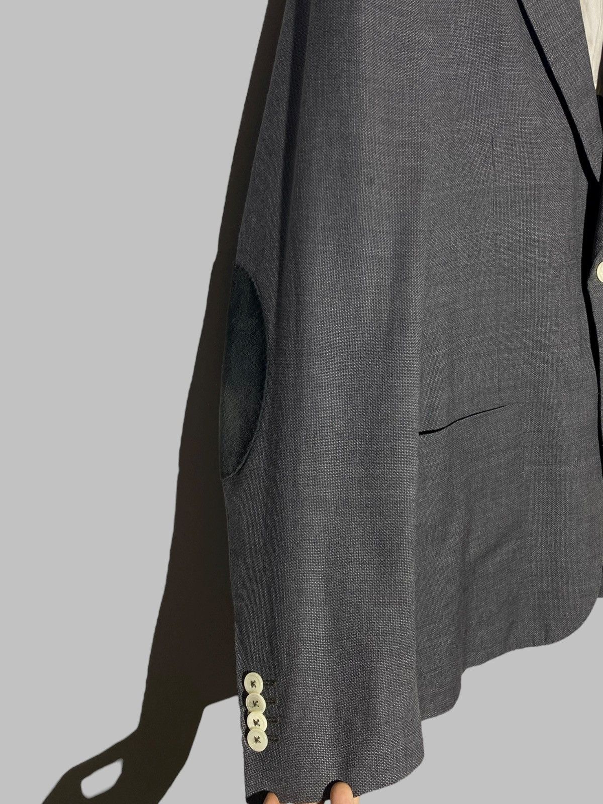 Isaia Isaia Napoli Wool Linen Silk Grey Suit Blazer Size US M / EU 48-50 / 2 - 6 Thumbnail