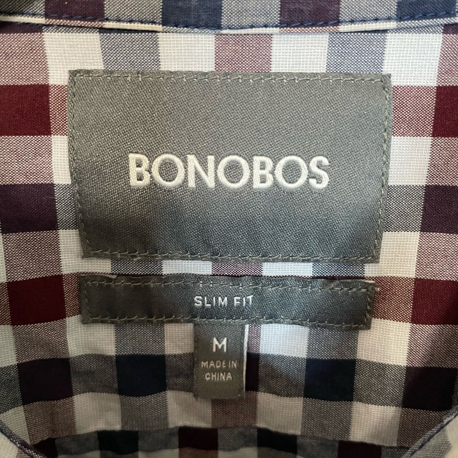 Bonobos Bonobos Plaid Button Up M Mens Slim Fit Long Sleeve Collared Size US M / EU 48-50 / 2 - 4 Thumbnail