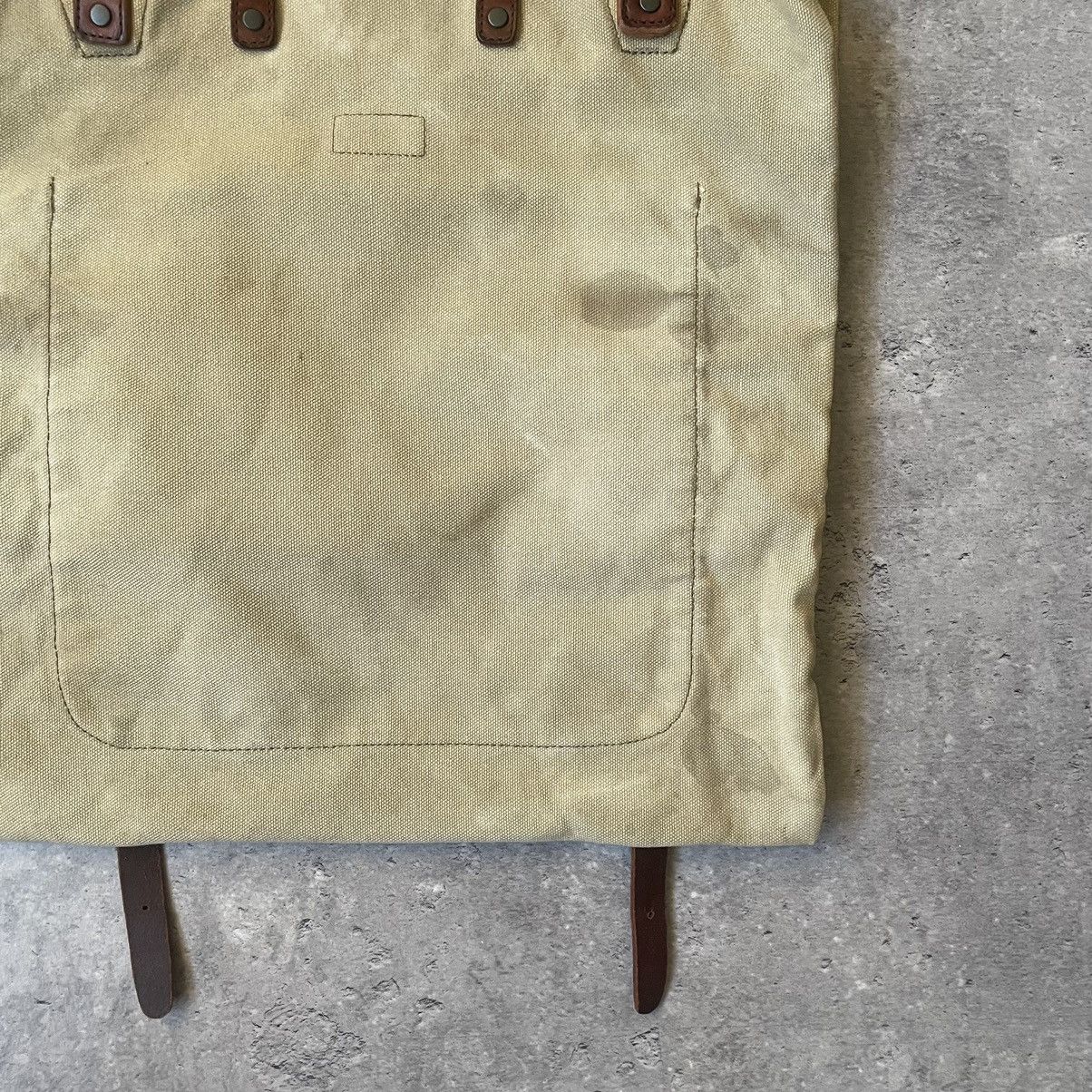 Denim & Supply Ralph Lauren × Vintage Vintage Ralph Lauren Military Messenger Bag Denim & Supply Size ONE SIZE - 5 Thumbnail