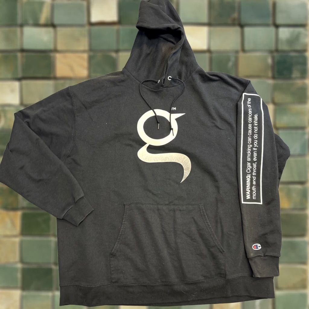 Champion Champion Hoodie Pullover Men’s 3XL Black Game Cigars Promo Big & Tall Size US XXL / EU 58 / 5 - 1 Thumbnail