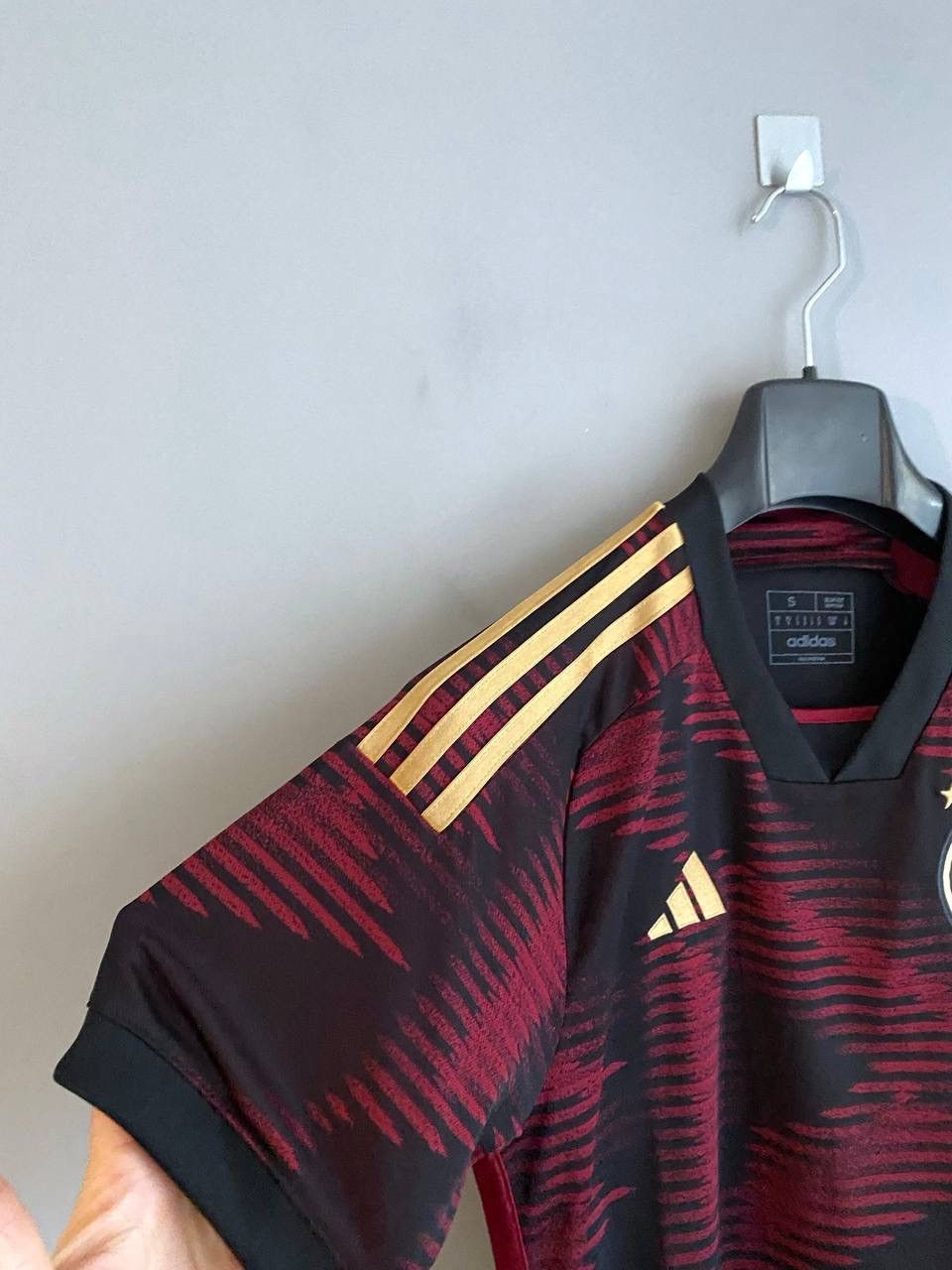 Adidas Adidas Germany National Team 2022 Away Soccer Jersey, Size S Size US S / EU 44-46 / 1 - 6 Thumbnail
