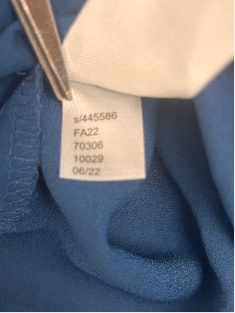 Ann Taylor Women's Ann Taylor Blouse Size SP Blue Size XS / US 0-2 / IT 36-38 - 7 Thumbnail