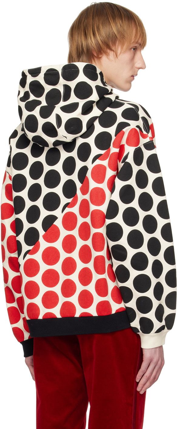 Gucci M - Gucci Cosmogonie Hoodie Sequins Polka Dot Red Black Size US M / EU 48-50 / 2 - 3 Thumbnail