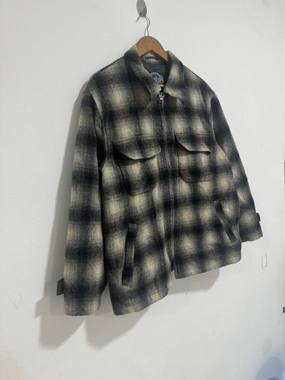 Japanese Brand × Vintage Vintage Tray Up Zipper Jacket Size US L / EU 52-54 / 3 - 2 Thumbnail