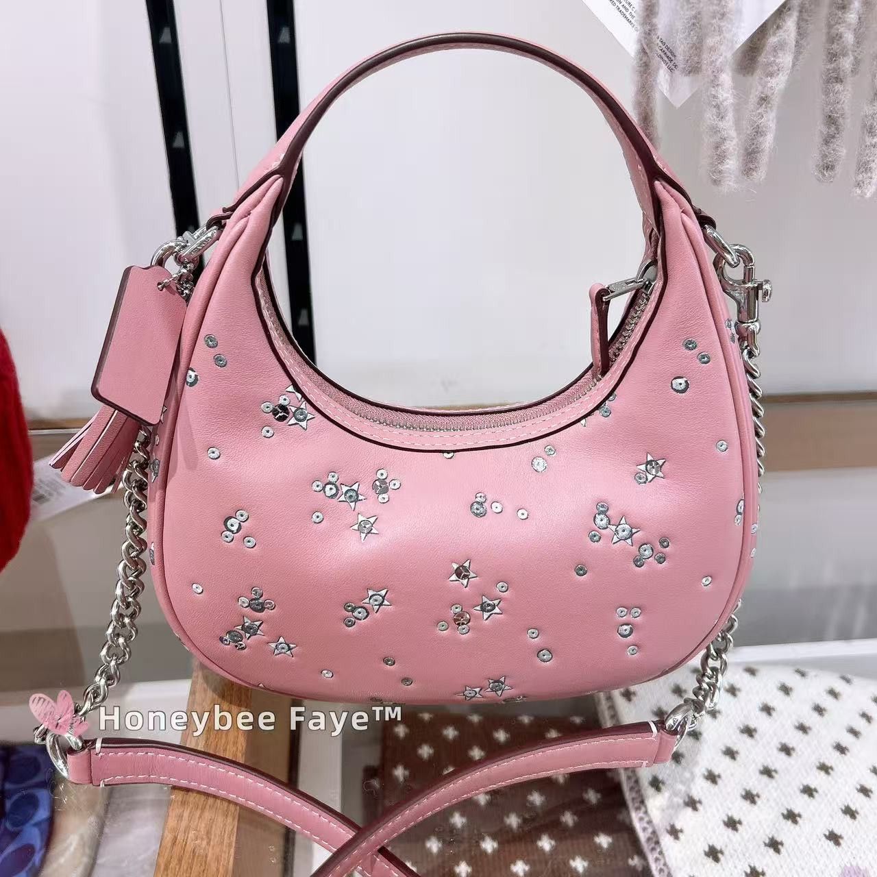 Coach Carmen Mini Crossbody Bag With Star Print CCE63 Size ONE SIZE - 2 Thumbnail