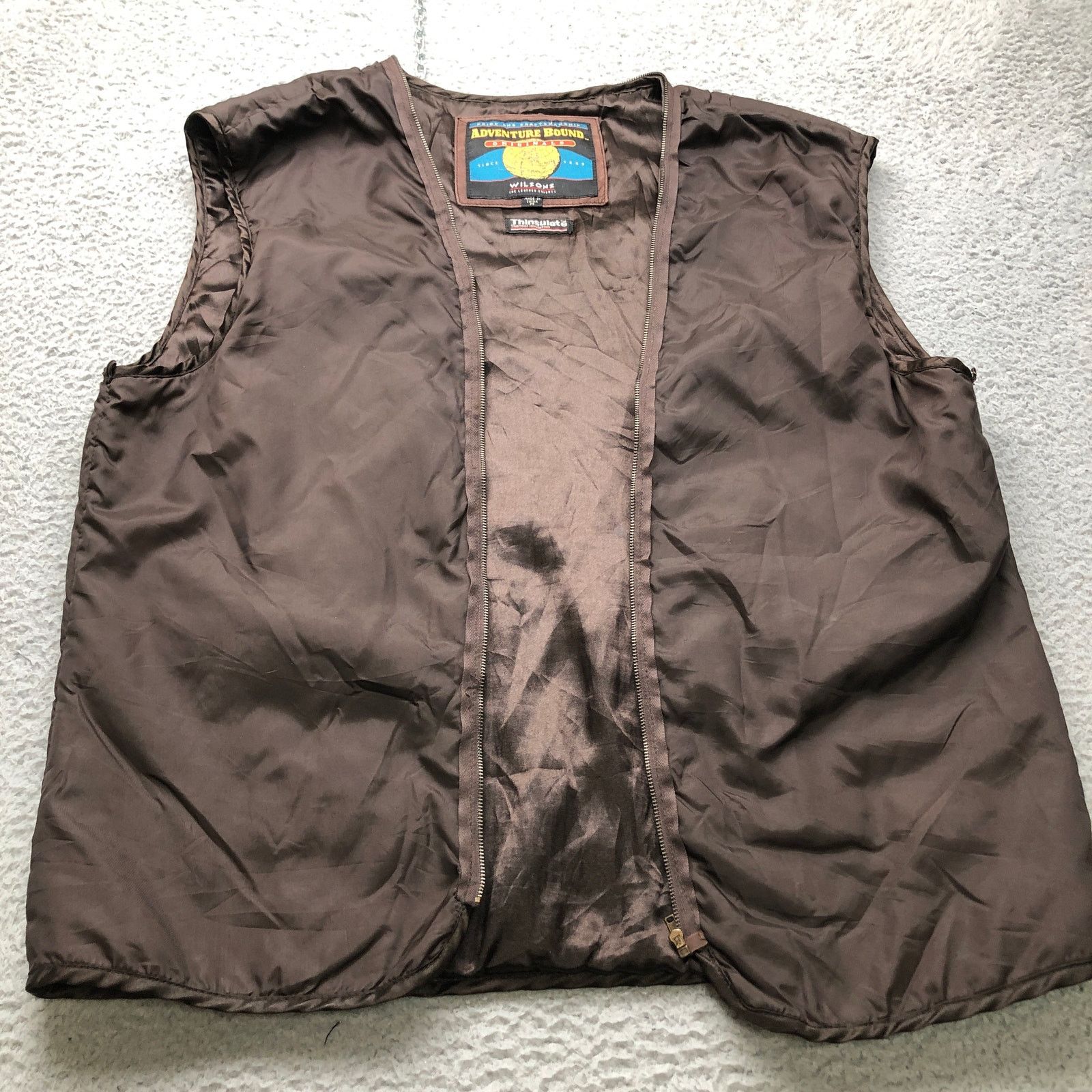 Wilsons Leather Vintage Wilsons Leather Adventure Bound Leather Coat Mens M Size US M / EU 48-50 / 2 - 13 Thumbnail
