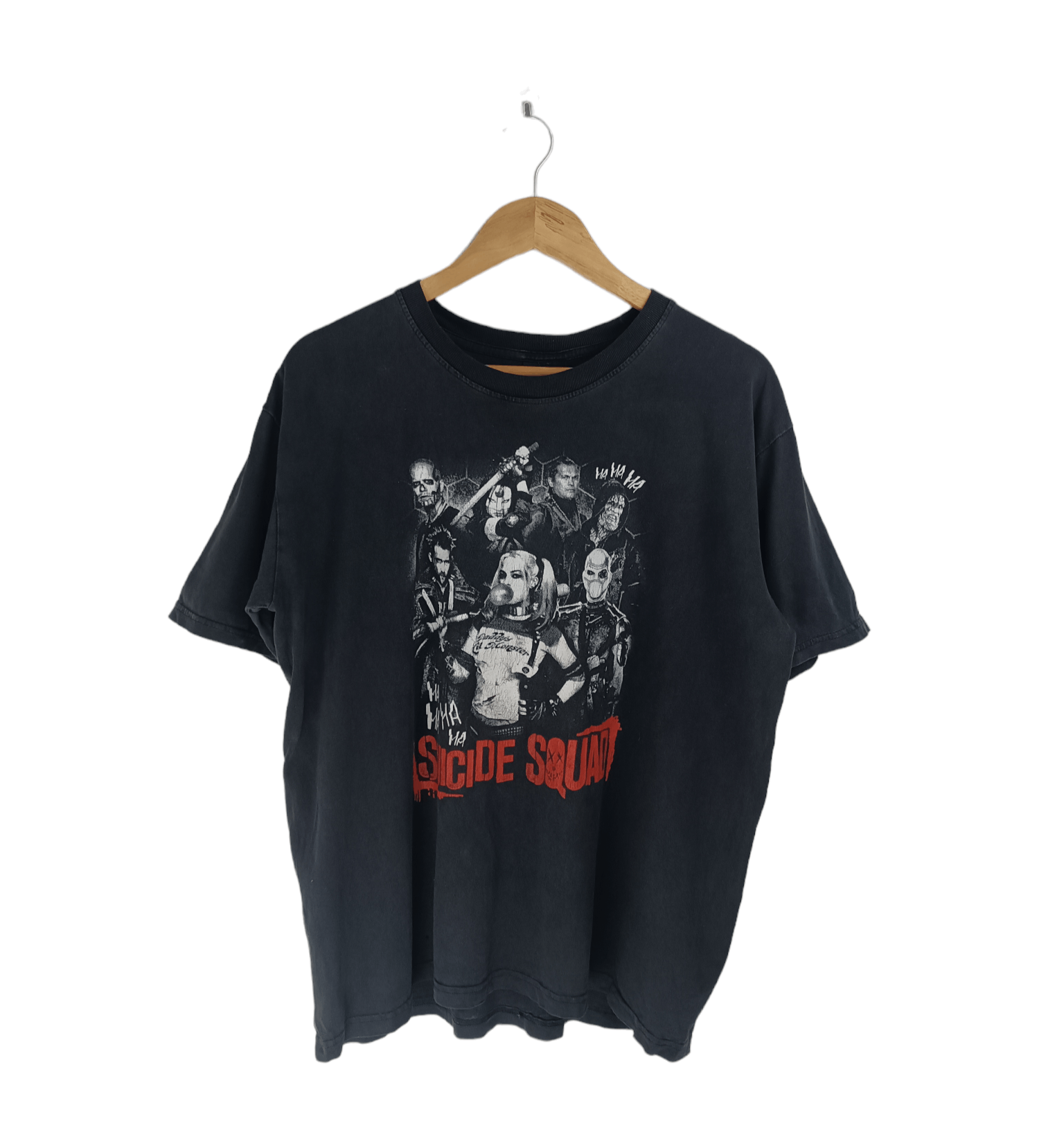 DC Comics VINTAGE FADED SUICIDE SQUAD DC COMICS SUPERHEROES TEE Size US L / EU 52-54 / 3 - 1 Thumbnail