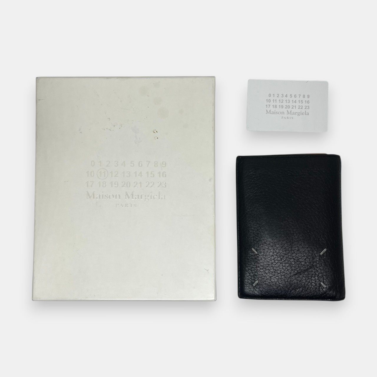 Maison Margiela Maison Margiela Black Leather Wallet 2018 w. Box & Tags Size ONE SIZE - 9 Thumbnail