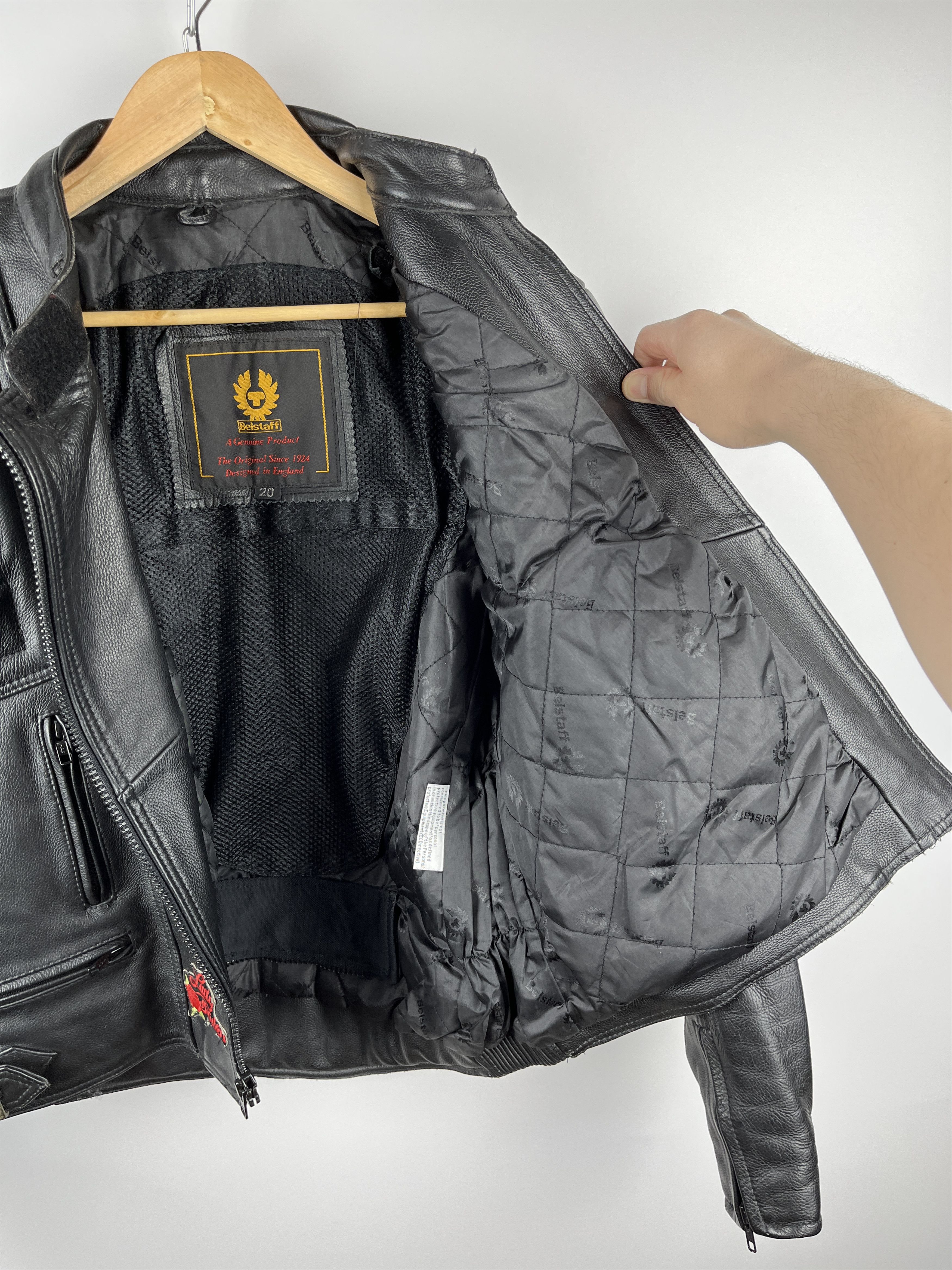 Belstaff Belstaff Leather Jacket Biker Motorcycle Size XXL / US 16-18 / IT 52-54 - 17 Thumbnail