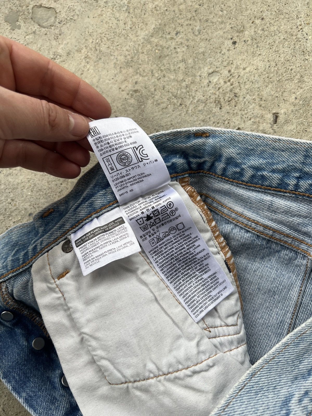 Levi's Levi's Altered 501 Shorts Size 26" / US 2 / IT 38 - 6 Thumbnail
