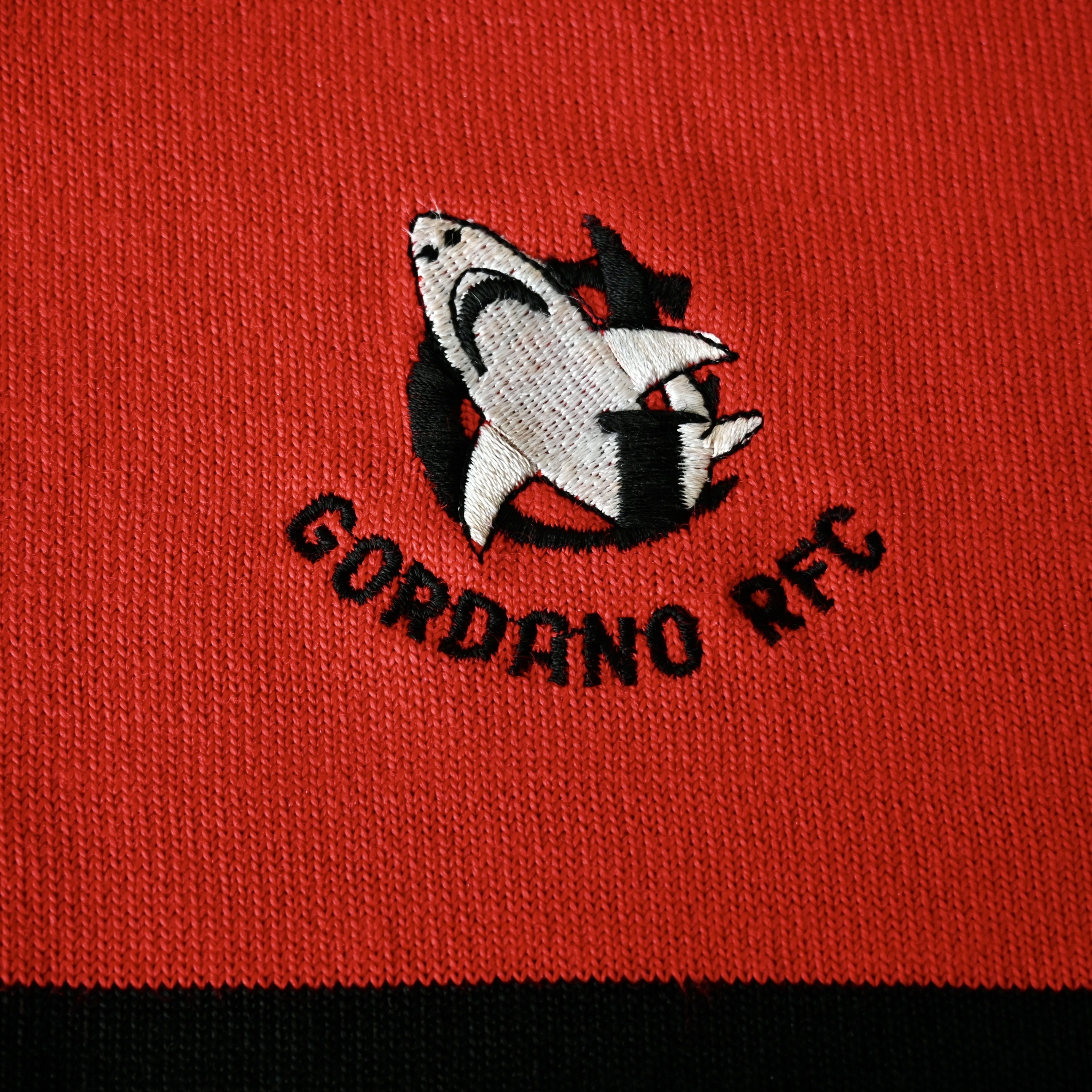 Vintage VTG 1990s STAG RUGBY PRODUCT red x black rugby shirt Size US S / EU 44-46 / 1 - 15 Thumbnail