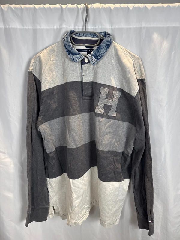 Tommy Hilfiger Retro Tommy Hilfiger Rugby Top Size US L / EU 52-54 / 3 - 1 Thumbnail