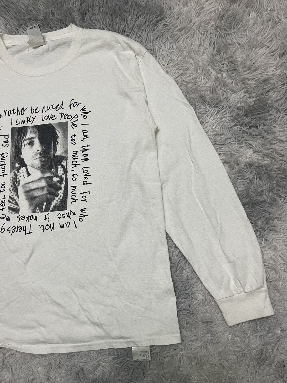 Japanese Brand KURT COBAIN X XGIRL LONG SLEEVE SHIRT Size US L / EU 52-54 / 3 - 4 Thumbnail