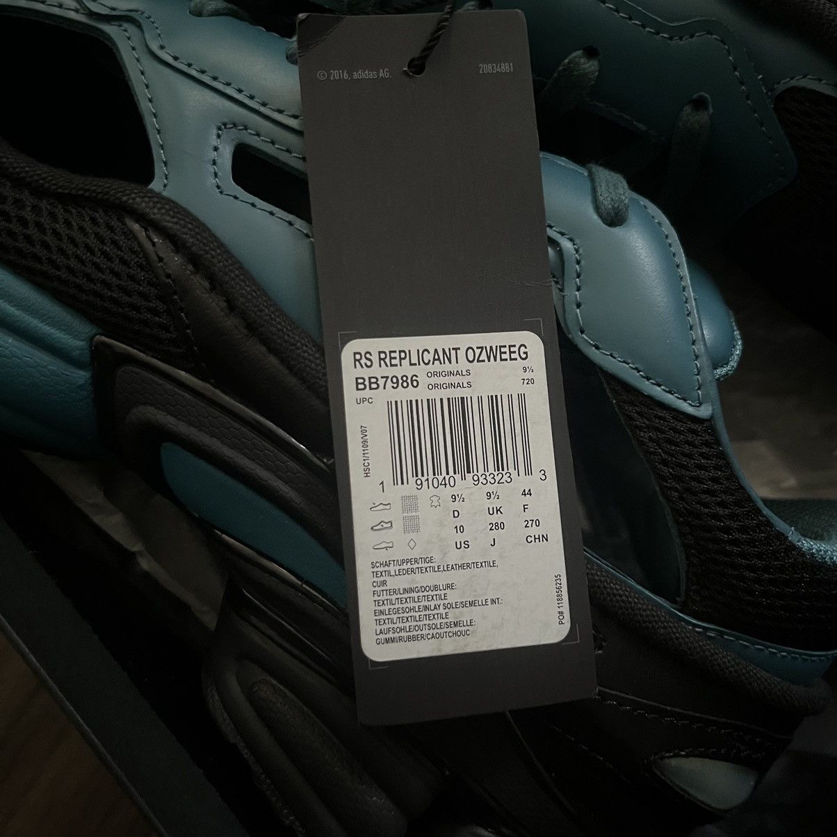 Raf Simons raf simons ozweego replicant 10 us 44 eur Size US 10 / EU 43 - 3 Thumbnail