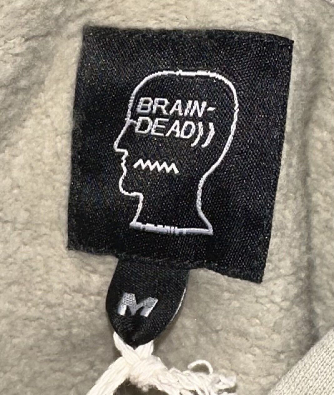 Brain Dead Brain Dead Mendoza Cropped Hooded Sweatshirt Size US M / EU 48-50 / 2 - 4 Thumbnail