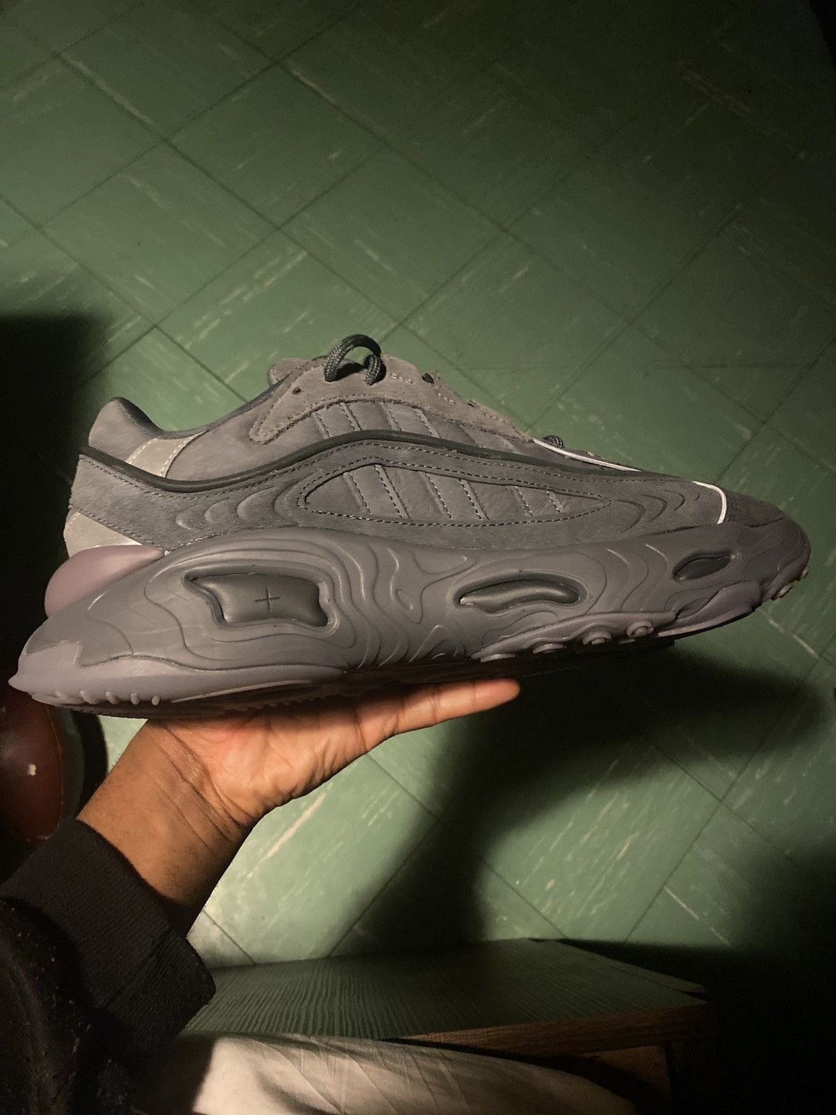 Adidas adidas Oznova 'Triple Grey' Size US 11.5 / EU 44-45 - 1 Thumbnail