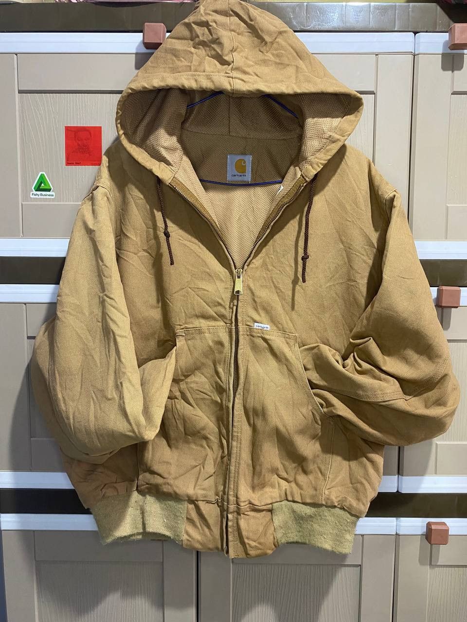 Carhartt Carhartt 80s Brown Duck Active Jacket JR116 Size US XXL / EU 58 / 5 - 1 Thumbnail