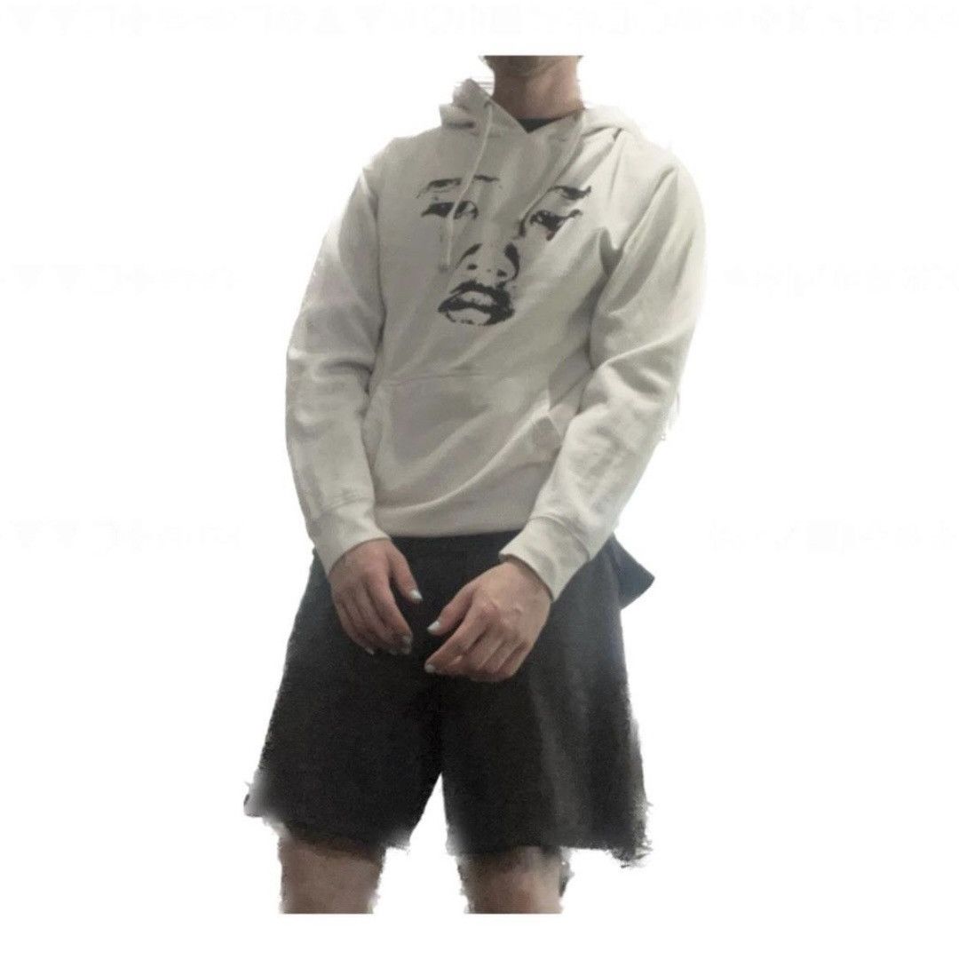 Any Means Necessary RED TEARDROP FACE WHITE HOODIE Size US S / EU 44-46 / 1 - 3 Thumbnail