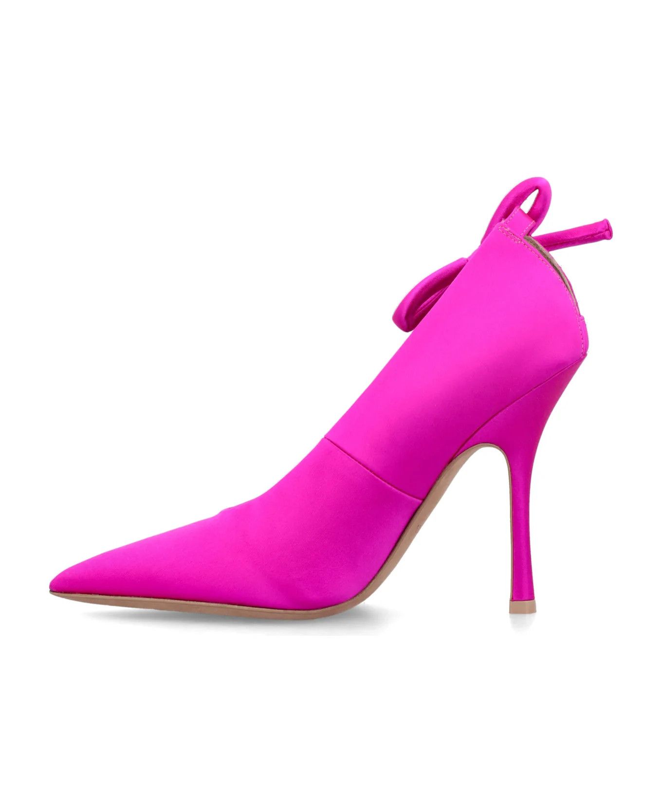 Valentino o1s22i1n0924 Silk Nite-Out Pumps in Fuchsia Size US 6 / IT 36 - 3 Thumbnail