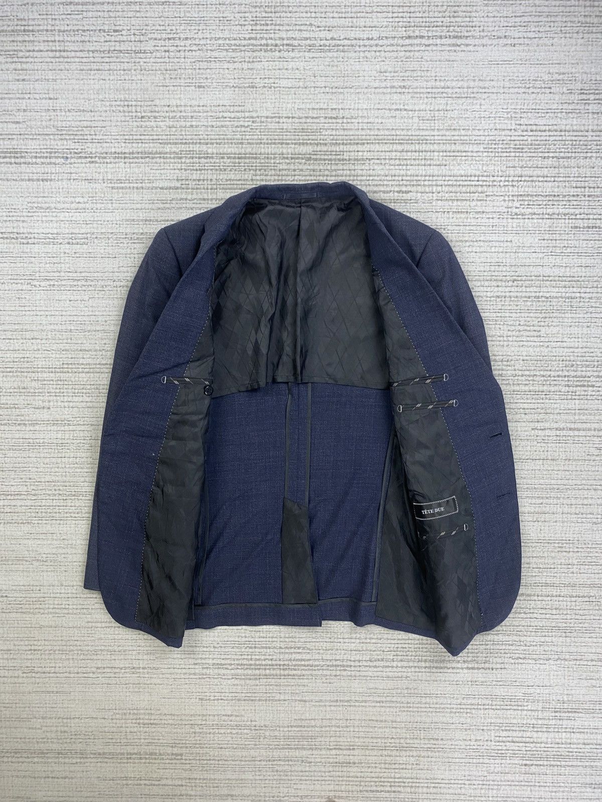 Issey Miyake × Tete Homme × Vintage Vintage Tete Due By Issey Miyake Blazer Jacket Size US S / EU 44-46 / 1 - 5 Thumbnail