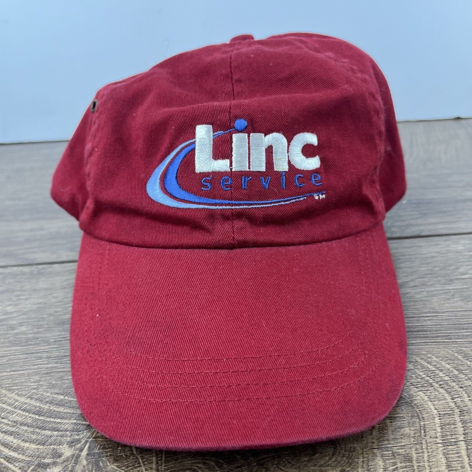 Other Linc Service Hat Red Adjustable Hat Red Adult Size Hat Size ONE SIZE - 3 Thumbnail