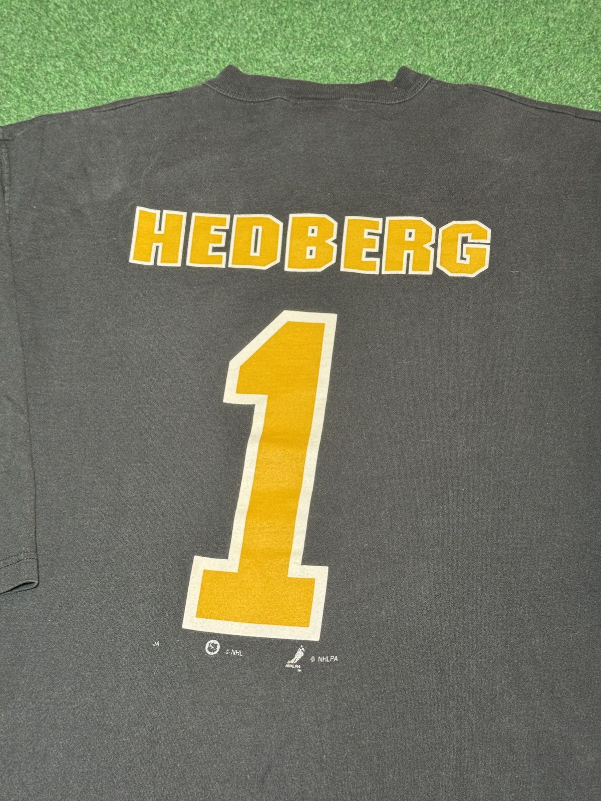 Vintage Hedberg Penguins Vintage 90s Hockey XL Cotton Jersey Logo Size US XL / EU 56 / 4 - 4 Thumbnail