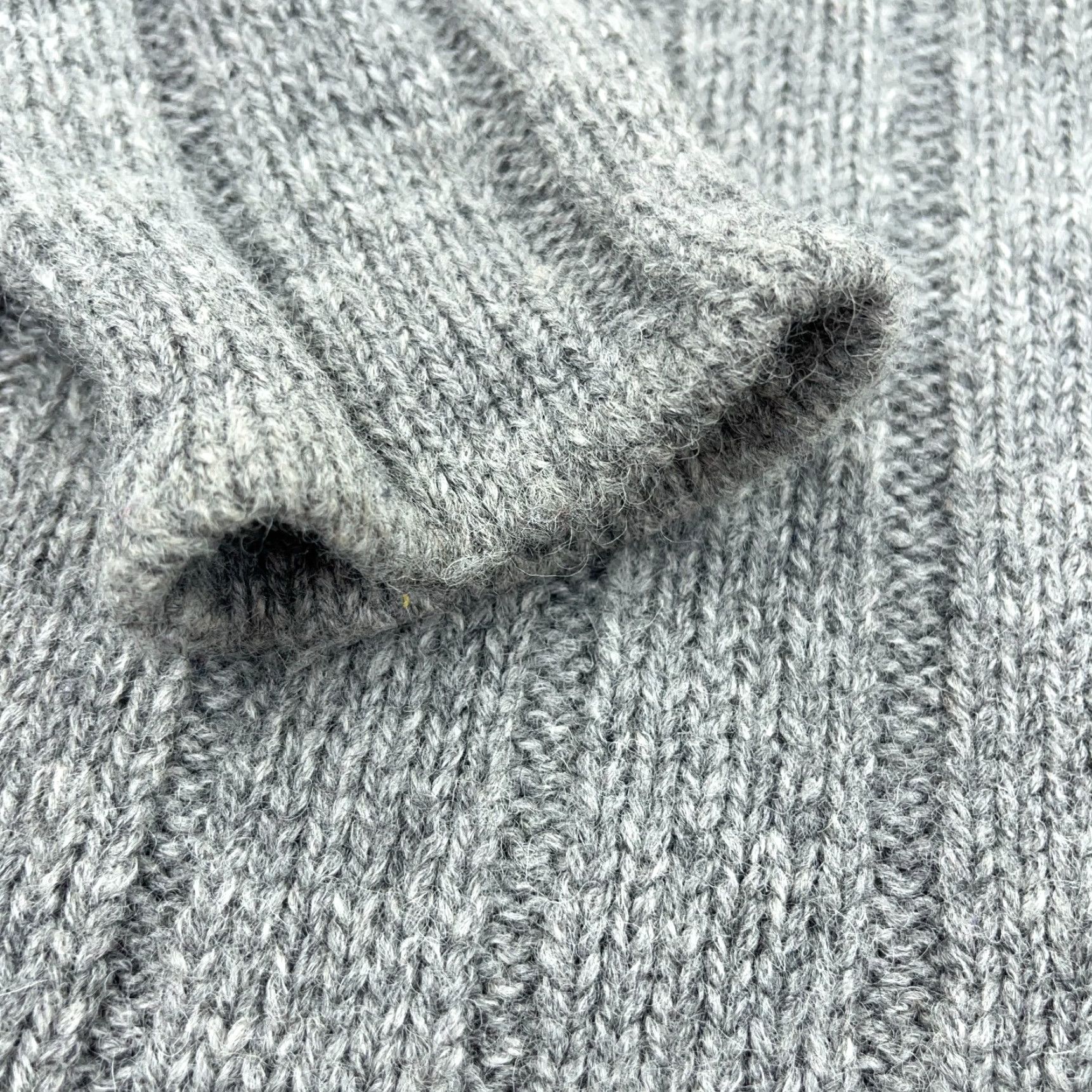 Eddie Bauer VINTAGE Eddie Bauer Sweater Men XL Gray Wool Heavy Knit Ribbed Nordic 90s Y2K Logo Pullover Mock Neck Long Sleeve Geometric Knit All Seasons Regular Size US XL / EU 56 / 4 - 5 Thumbnail