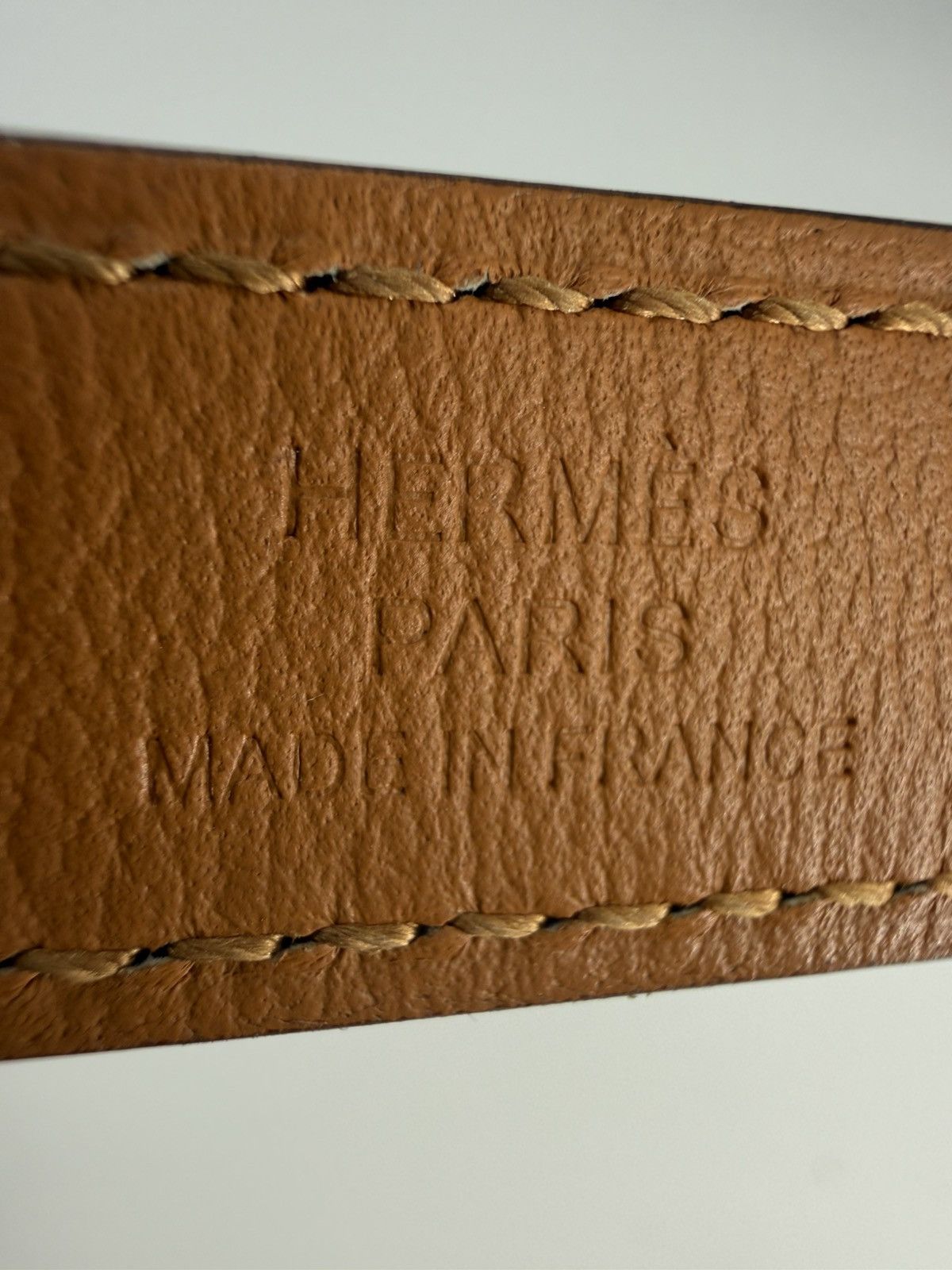 Hermes Hermes Kelly 18mm Epsom Leather Belt Size ONE SIZE - 8 Thumbnail