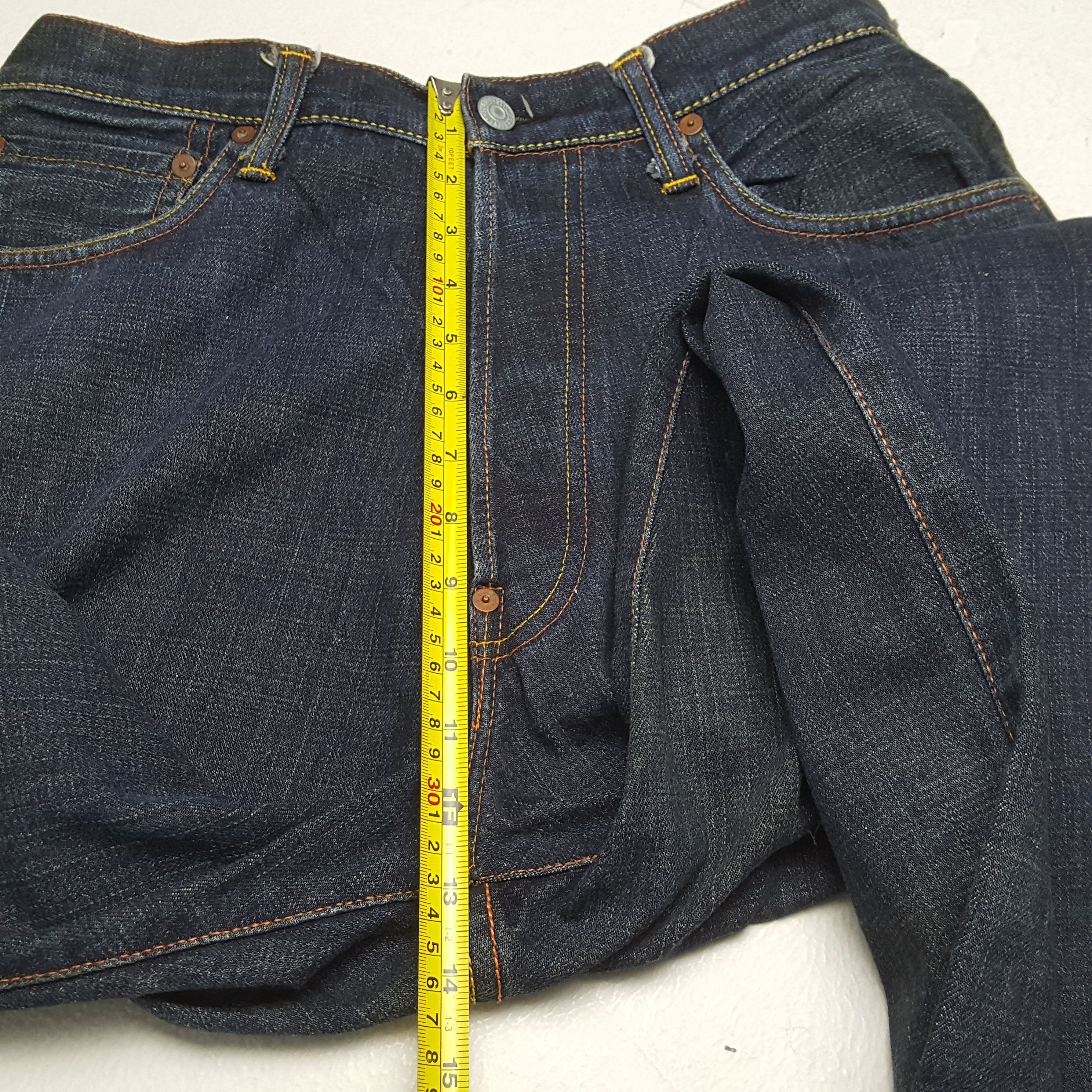 Evisu × Japanese Brand × Vintage Vintage EVISU Japanese Brand Daicock Rare Design Jeans Size US 31 - 8 Thumbnail