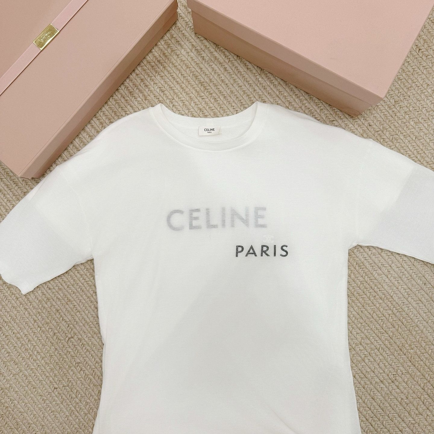 Celine CELINE Logo T-Shirt XS Size US XS / EU 42 / 0 - 1 Thumbnail