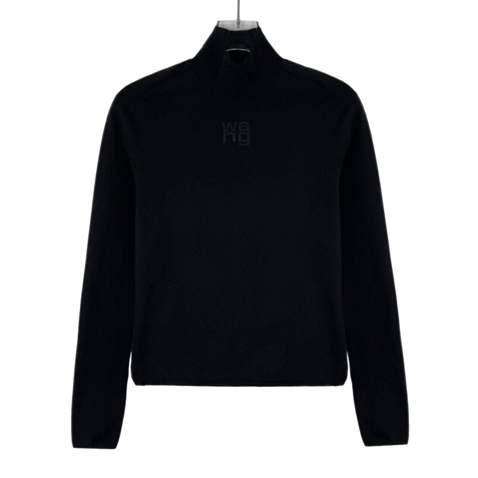 Alexander Wang Alexander Wang Logo Mock Neck Top S Size S / US 4 / IT 40 - 1 Thumbnail