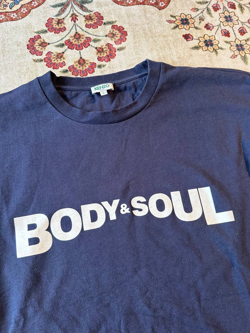 Kenzo × Vintage Vintage Kenzo Paris Body & Soul tshirt Size US L / EU 52-54 / 3 - 2 Thumbnail